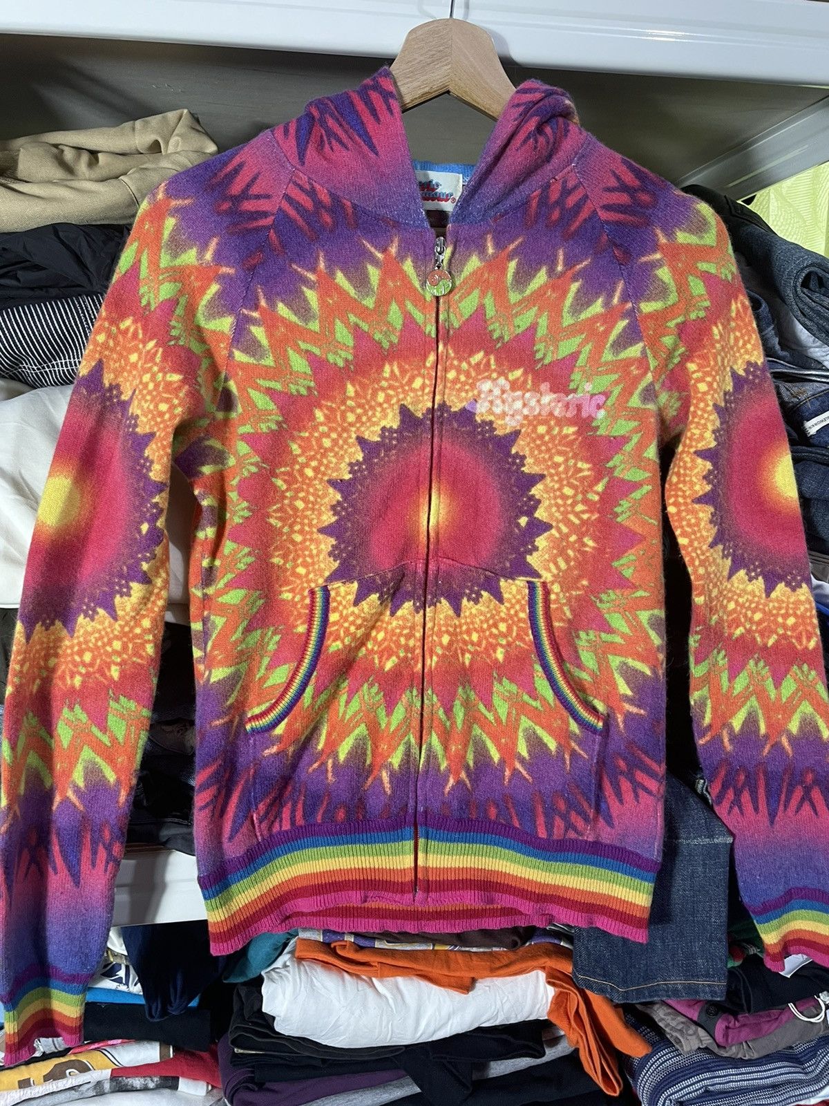Hysteric Glamour Vintage Hysteric Glamour Rainbow 🌈 Calour with Hoodie Size US S / EU 44-46 / 1 - 3 Thumbnail