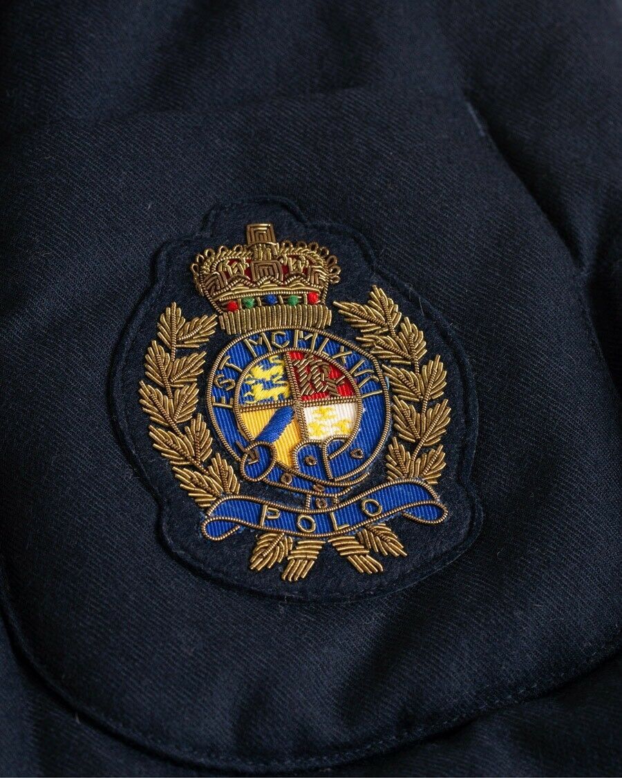 Polo Ralph Lauren Polo Ralph Lauren Crest Patch Wool Down Jacket Vest Large Size US L / EU 52-54 / 3 - 10 Thumbnail