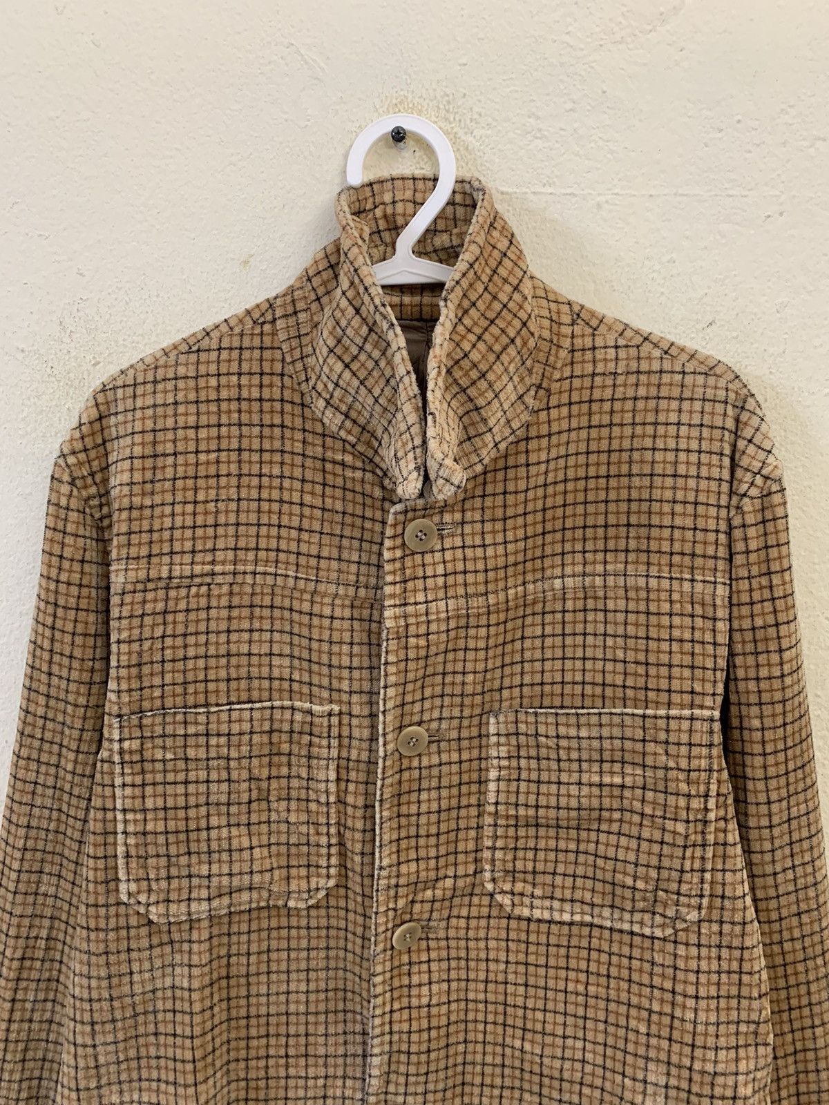 Japanese Brand Jun Men Plaid Jacket Size US M / EU 48-50 / 2 - 4 Thumbnail