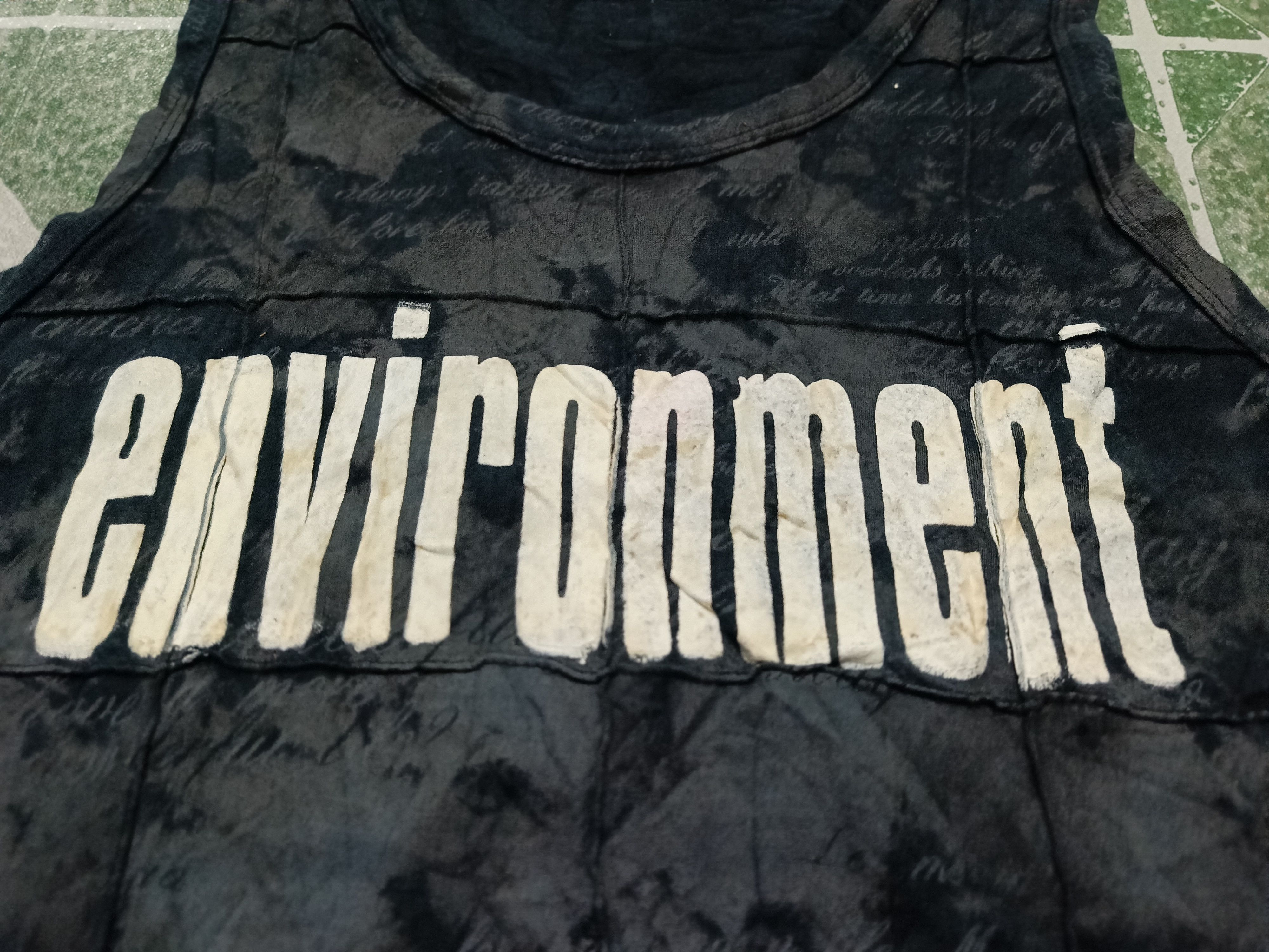 If Six Was Nine Rare Dangerous Warning enviroment sleeveless tank top Size US M / EU 48-50 / 2 - 2 Thumbnail