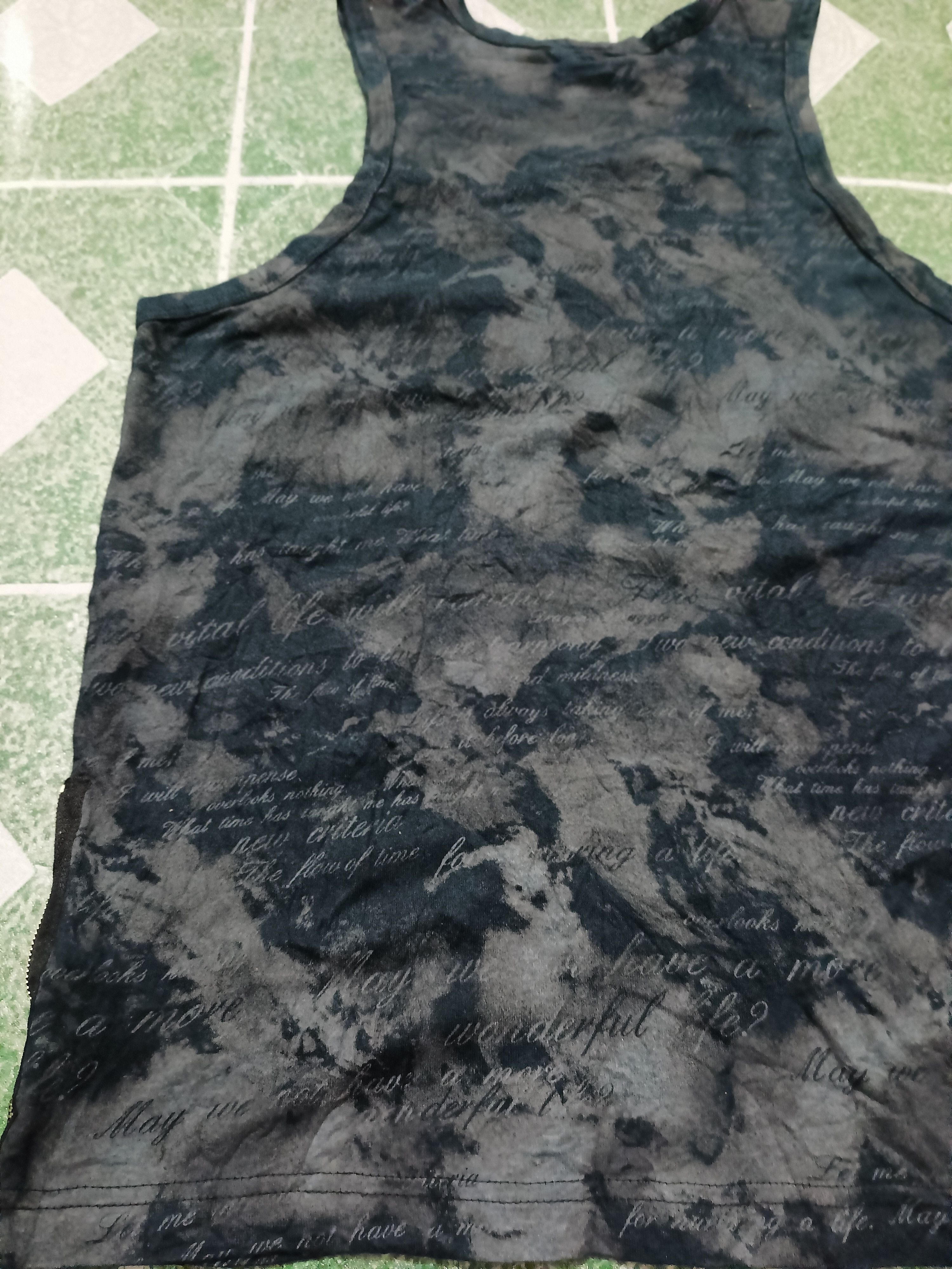 If Six Was Nine Rare Dangerous Warning enviroment sleeveless tank top Size US M / EU 48-50 / 2 - 11 Thumbnail