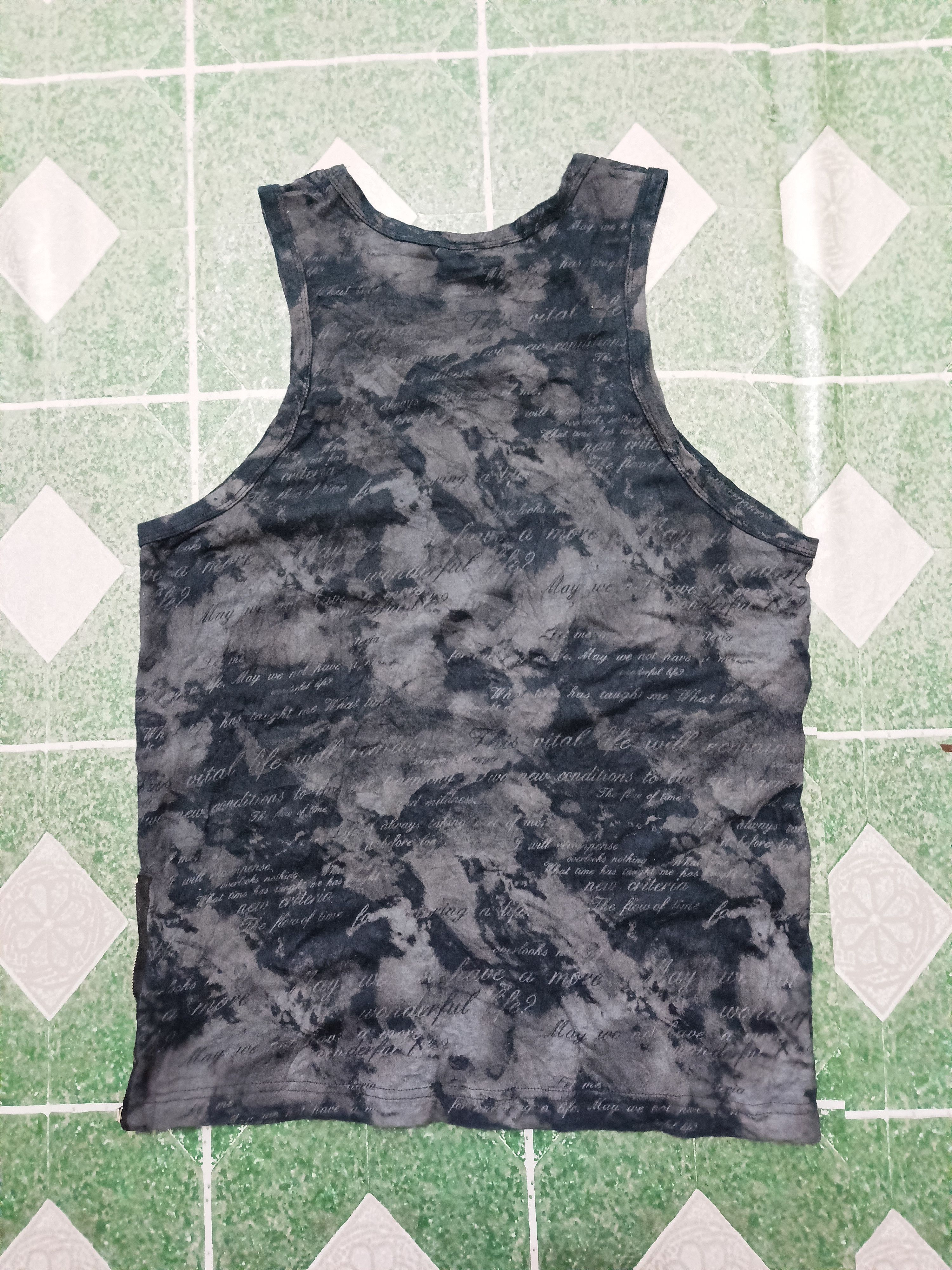 If Six Was Nine Rare Dangerous Warning enviroment sleeveless tank top Size US M / EU 48-50 / 2 - 10 Thumbnail