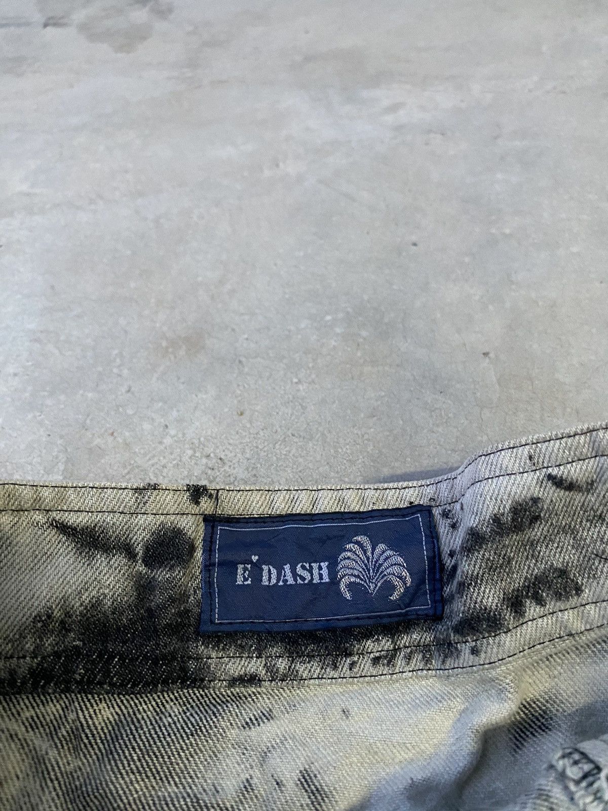 Japanese Brand × Seditionaries DASH DISTRESSED DENIM SEXY SKIRT Size 28" / US 6 / IT 42 - 6 Thumbnail