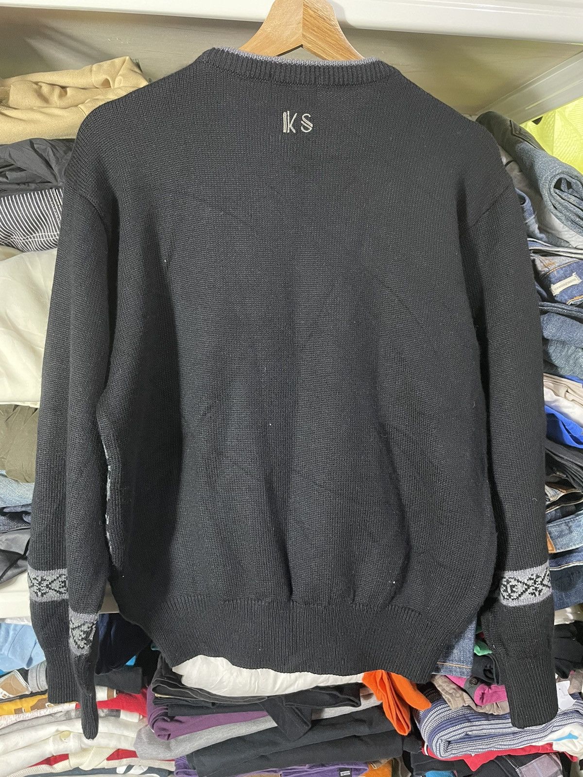 Japanese Brand Kensho Abe Knitwear’s nice Design Size US M / EU 48-50 / 2 - 6 Thumbnail