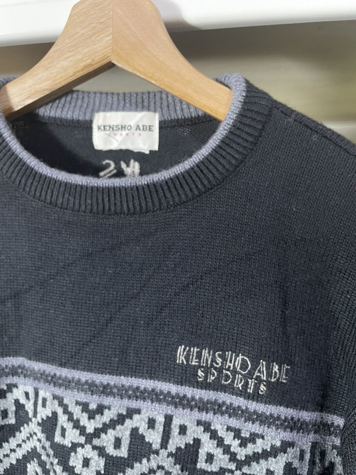 Japanese Brand Kensho Abe Knitwear’s nice Design Size US M / EU 48-50 / 2 - 4 Thumbnail