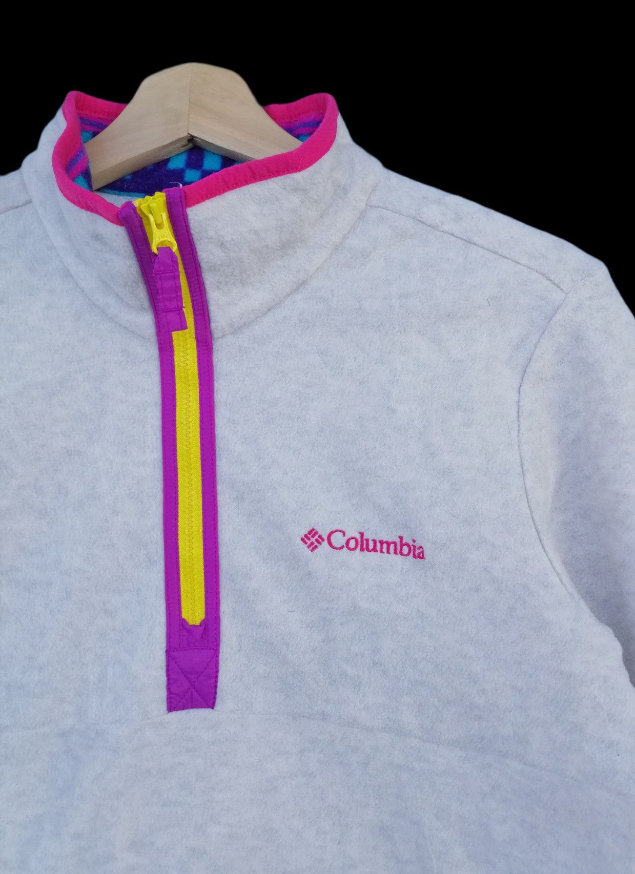 Columbia Columbia Fleece Sweater Half Zip Jacket Size M / US 6-8 / IT 42-44 - 5 Thumbnail