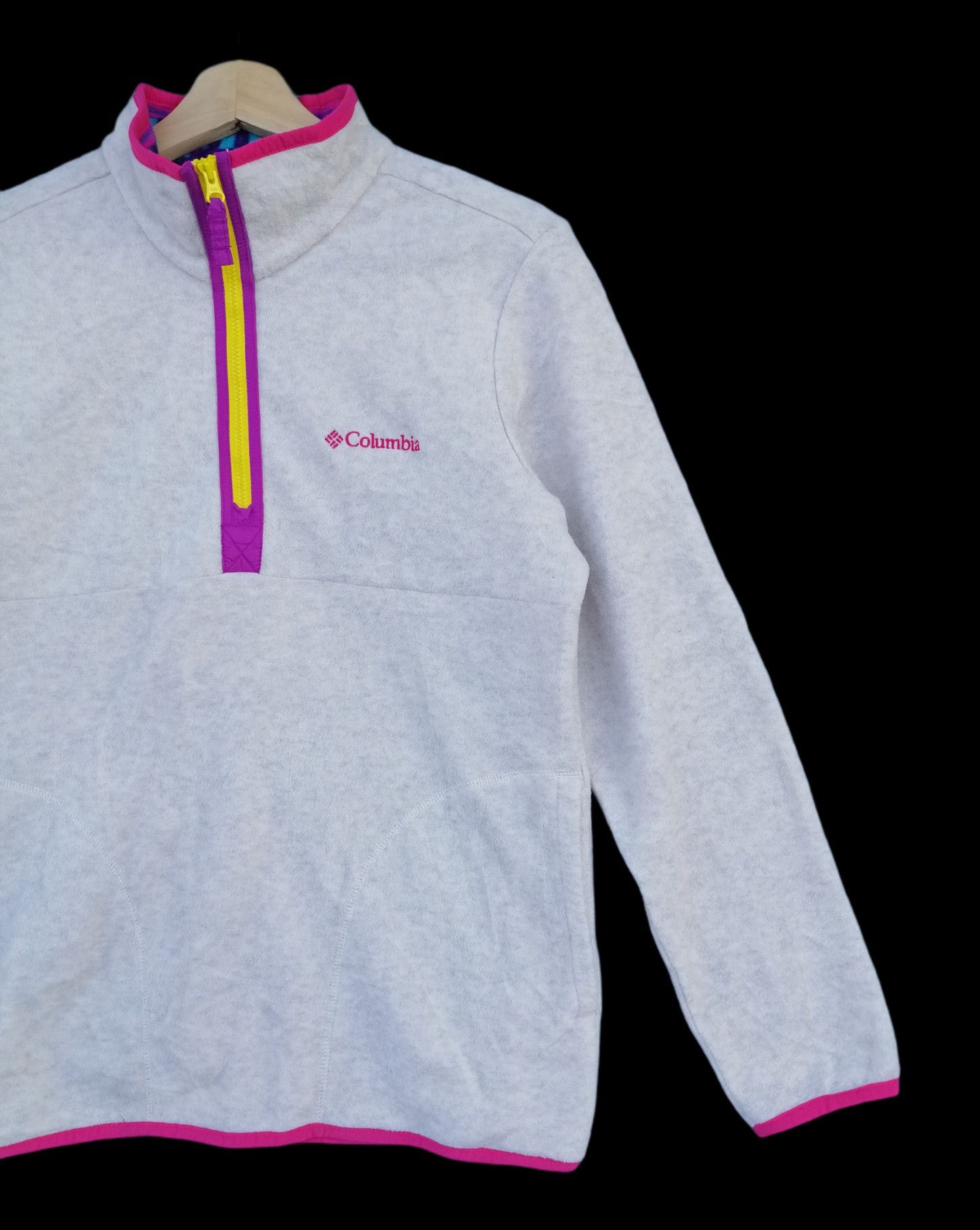 Columbia Columbia Fleece Sweater Half Zip Jacket Size M / US 6-8 / IT 42-44 - 3 Thumbnail
