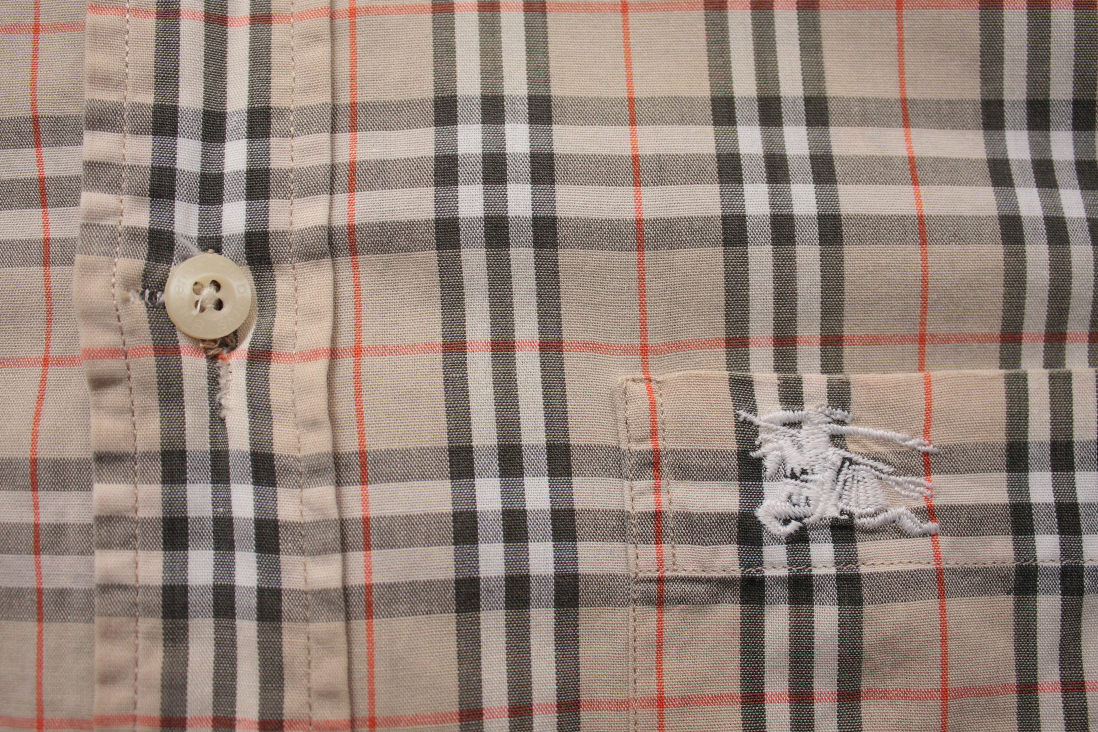 Burberry Burberry's Beige Nova Check Vintage Shirt Small Size US S / EU 44-46 / 1 - 5 Thumbnail