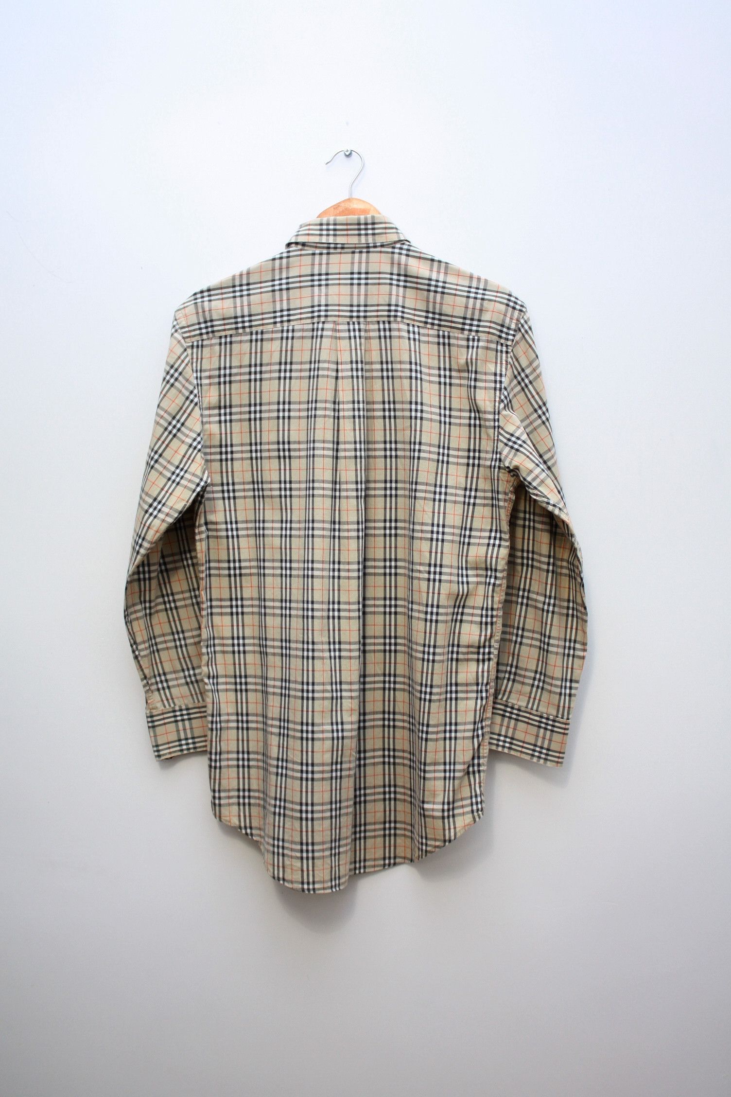 Burberry Burberry's Beige Nova Check Vintage Shirt Small Size US S / EU 44-46 / 1 - 4 Thumbnail