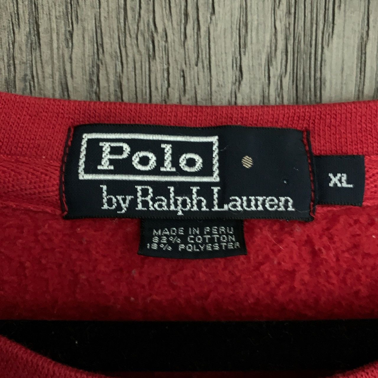 Polo Ralph Lauren Vintage Polo Ralph Lauren Hockey Bear sweatshirt Size US XL / EU 56 / 4 - 3 Thumbnail