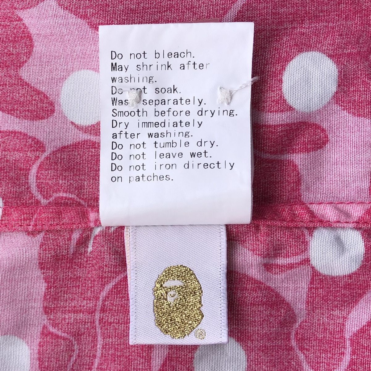 Bape ABC Dot Camo Button Up Shirt Size S / US 4 / IT 40 - 17 Thumbnail