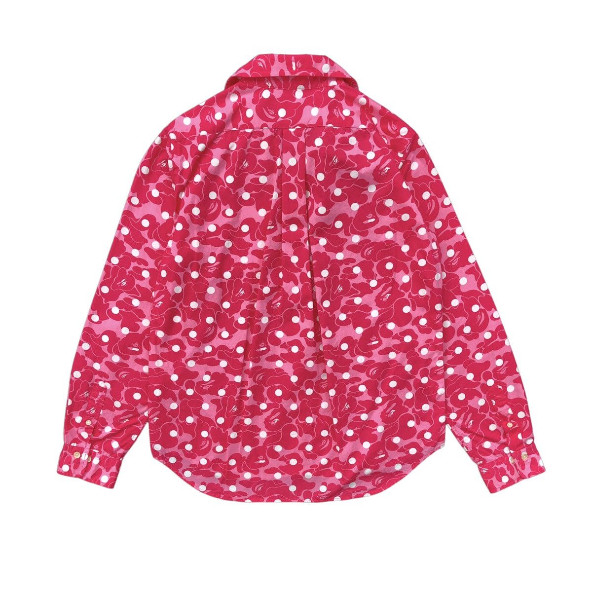 Bape ABC Dot Camo Button Up Shirt Size S / US 4 / IT 40 - 5 Thumbnail