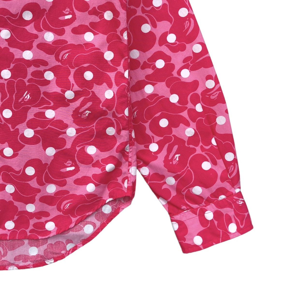 Bape ABC Dot Camo Button Up Shirt Size S / US 4 / IT 40 - 8 Thumbnail