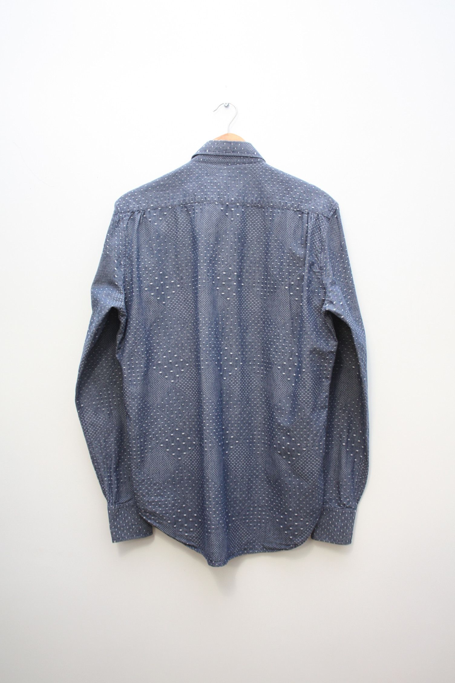 Our Legacy Our Legacy Inigo Blue Long Sleeve Shirt Men's 46/S Size US S / EU 44-46 / 1 - 3 Thumbnail