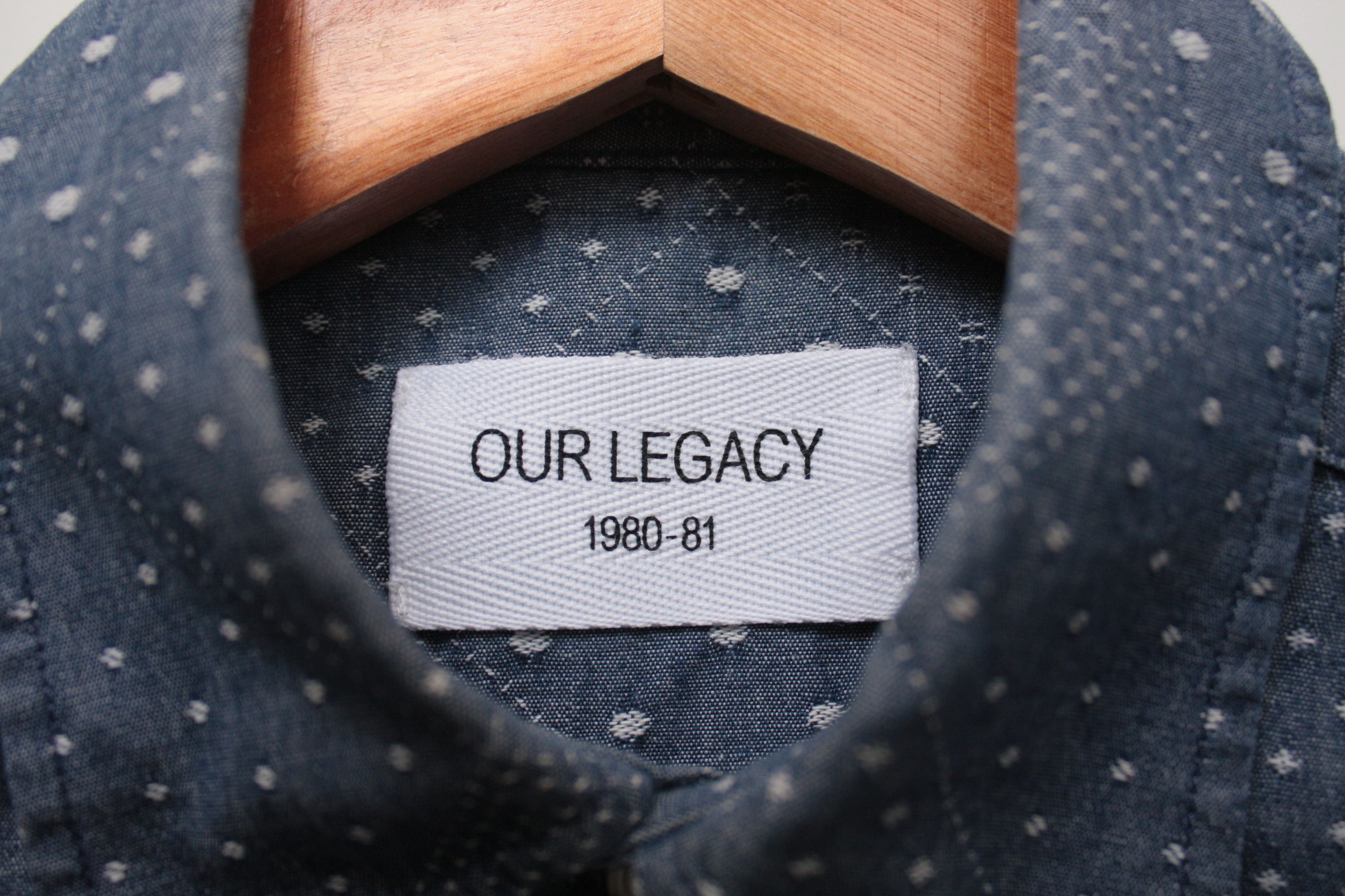 Our Legacy Our Legacy Inigo Blue Long Sleeve Shirt Men's 46/S Size US S / EU 44-46 / 1 - 4 Thumbnail