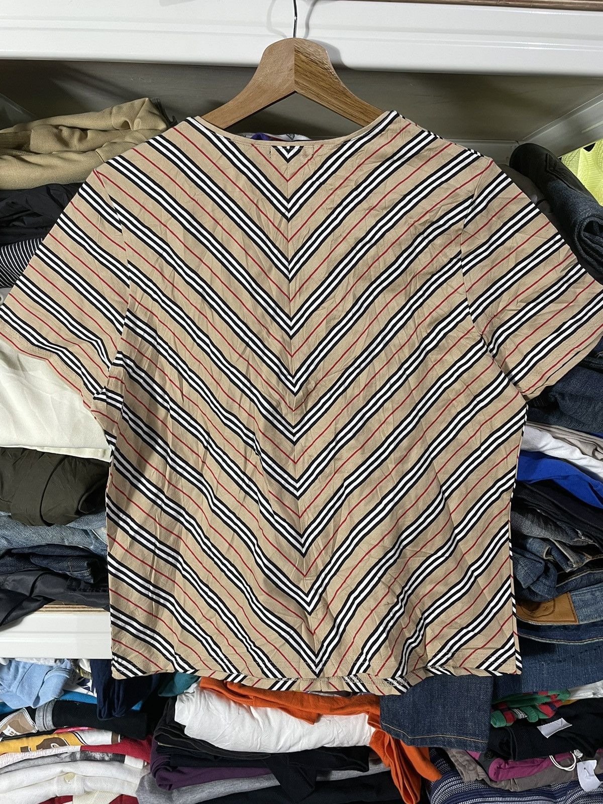 Burberry × Vintage Vintage Burberry like new women Shirt Size L / US 10 / IT 46 - 3 Thumbnail