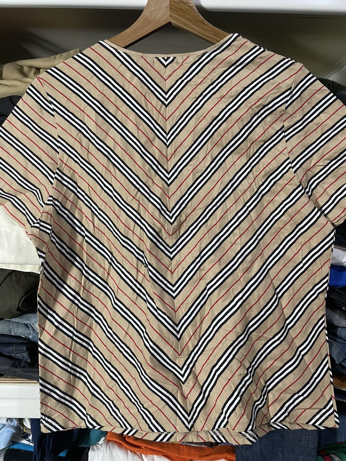Burberry × Vintage Vintage Burberry like new women Shirt Size L / US 10 / IT 46 - 4 Thumbnail