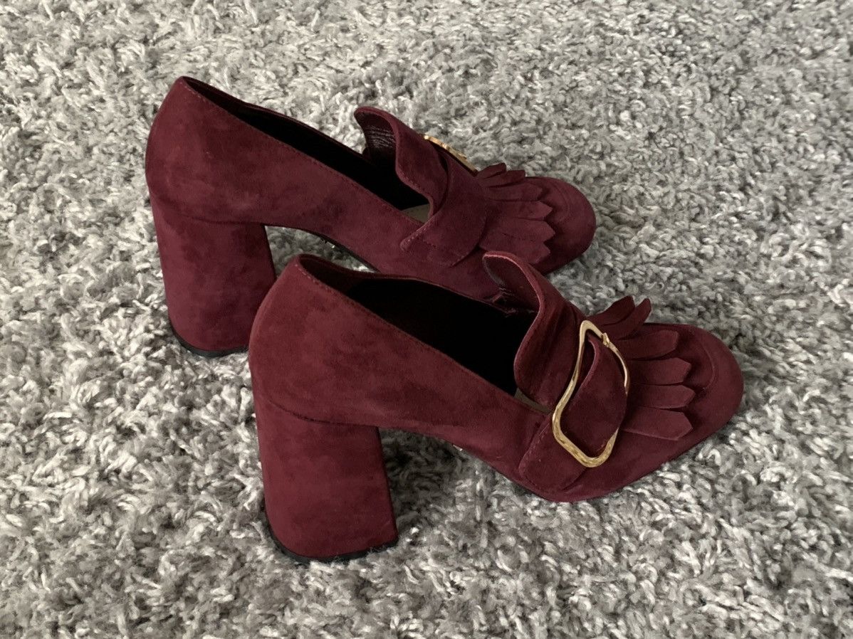 Prada Brand new Prada high heels loafers mules slipons Size US 6 / IT 36 - 5 Thumbnail