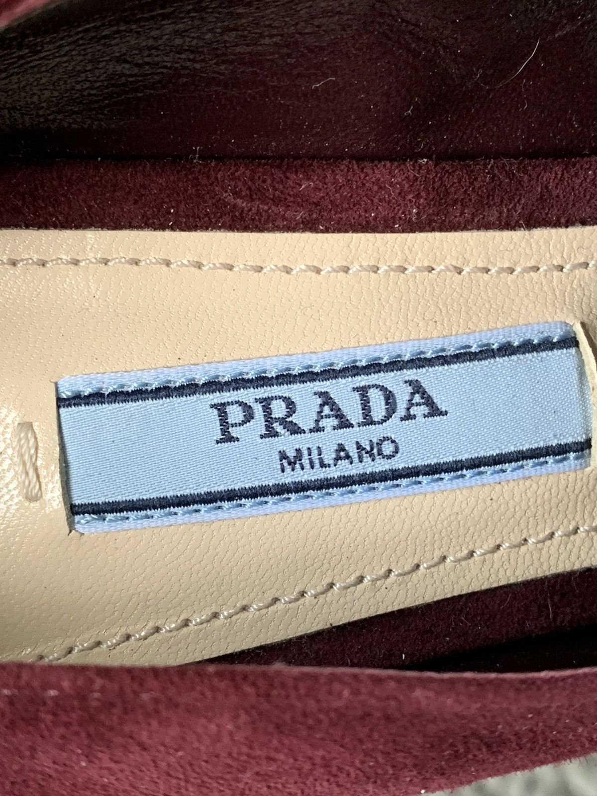 Prada Brand new Prada high heels loafers mules slipons Size US 6 / IT 36 - 10 Thumbnail