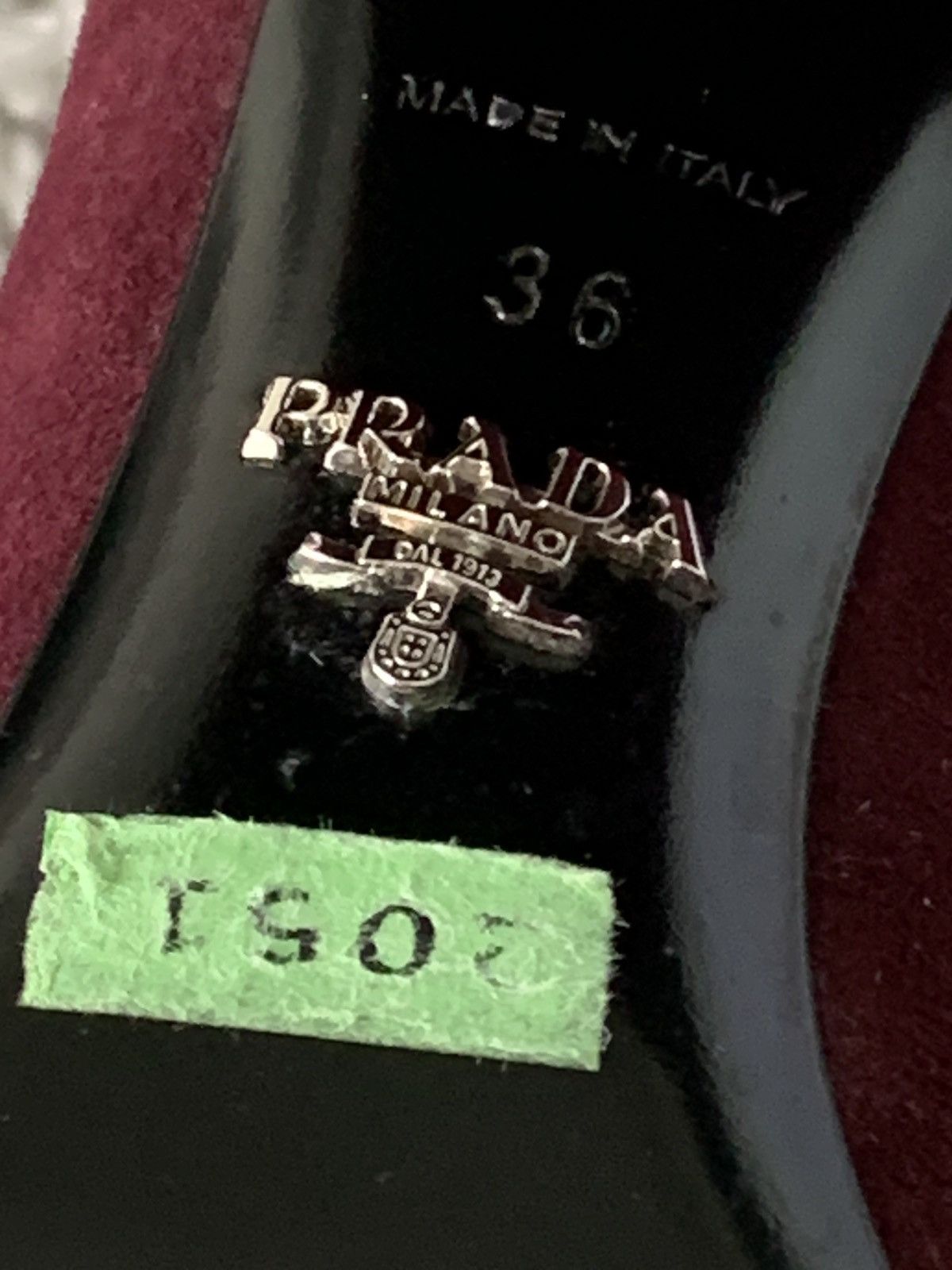 Prada Brand new Prada high heels loafers mules slipons Size US 6 / IT 36 - 7 Thumbnail