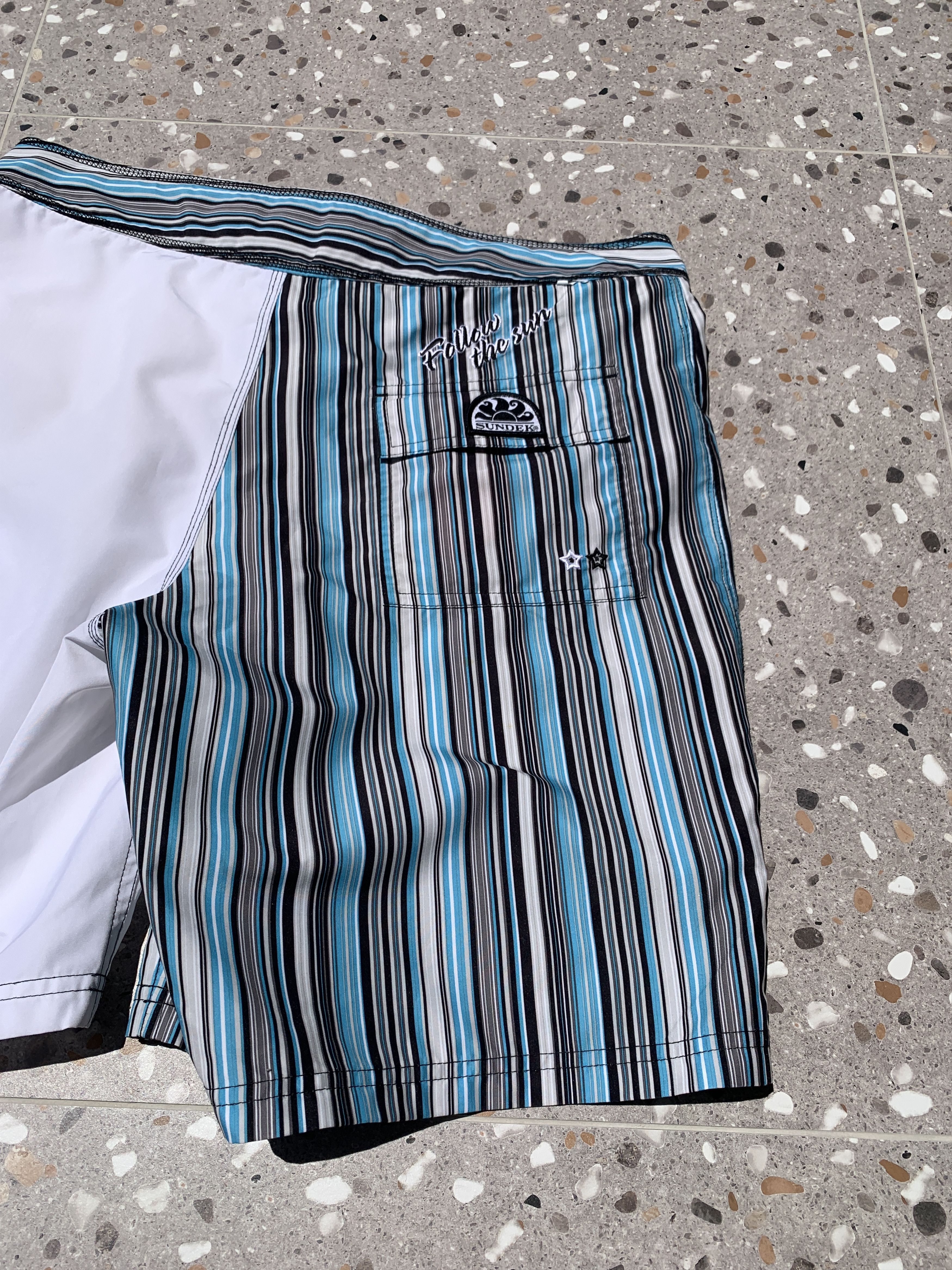 Sundek Sundek 34 Zebra Long Beach Board Shorts Bath Size 34 M L Size US 34 / EU 50 - 4 Thumbnail