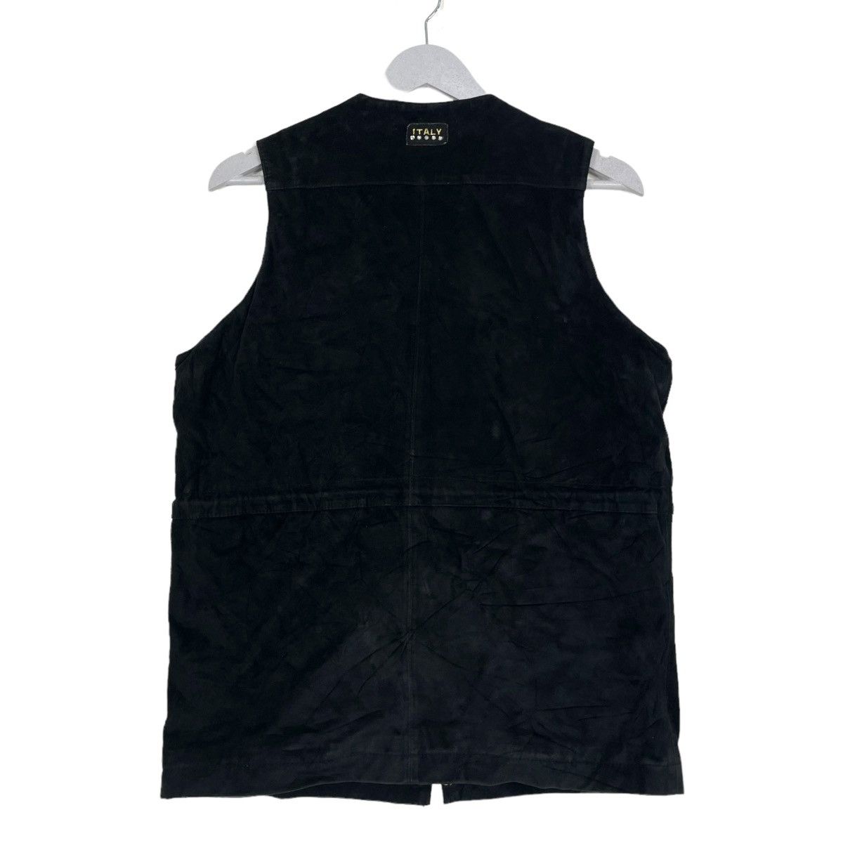 Gianni Valentino × Japanese Brand × Vintage 💥GIANNI VALENTINO MOLESKIN RETRO TIGER PATTERN VEST VINTAGE Size US M / EU 48-50 / 2 - 9 Thumbnail