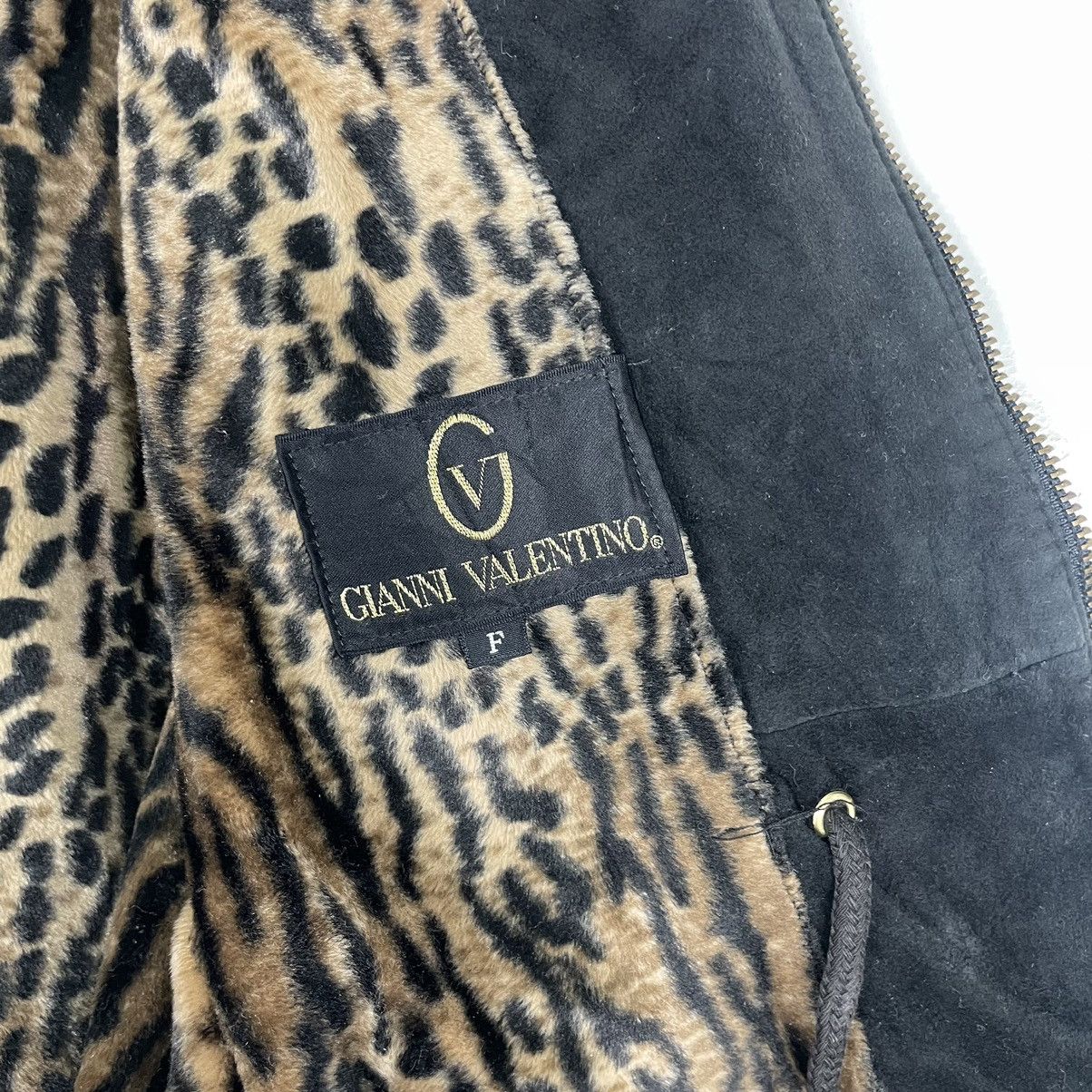 Gianni Valentino × Japanese Brand × Vintage 💥GIANNI VALENTINO MOLESKIN RETRO TIGER PATTERN VEST VINTAGE Size US M / EU 48-50 / 2 - 11 Thumbnail