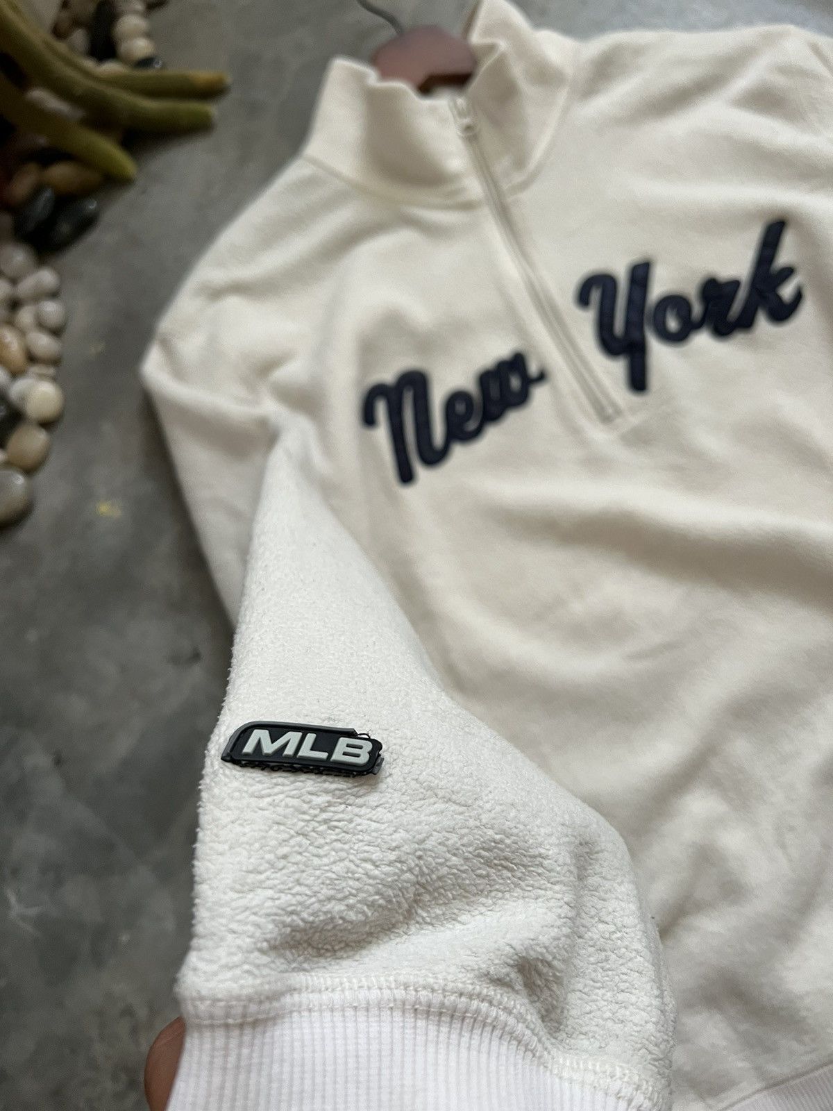 MLB × New York Yankees × Uniqlo Steals 🏴‍☠️ Uniqlo X MLB New York Yankes Fleece Half Zipper Size US L / EU 52-54 / 3 - 13 Thumbnail
