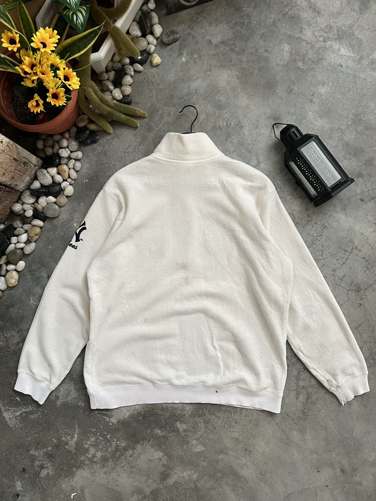 MLB × New York Yankees × Uniqlo Steals 🏴‍☠️ Uniqlo X MLB New York Yankes Fleece Half Zipper Size US L / EU 52-54 / 3 - 5 Thumbnail