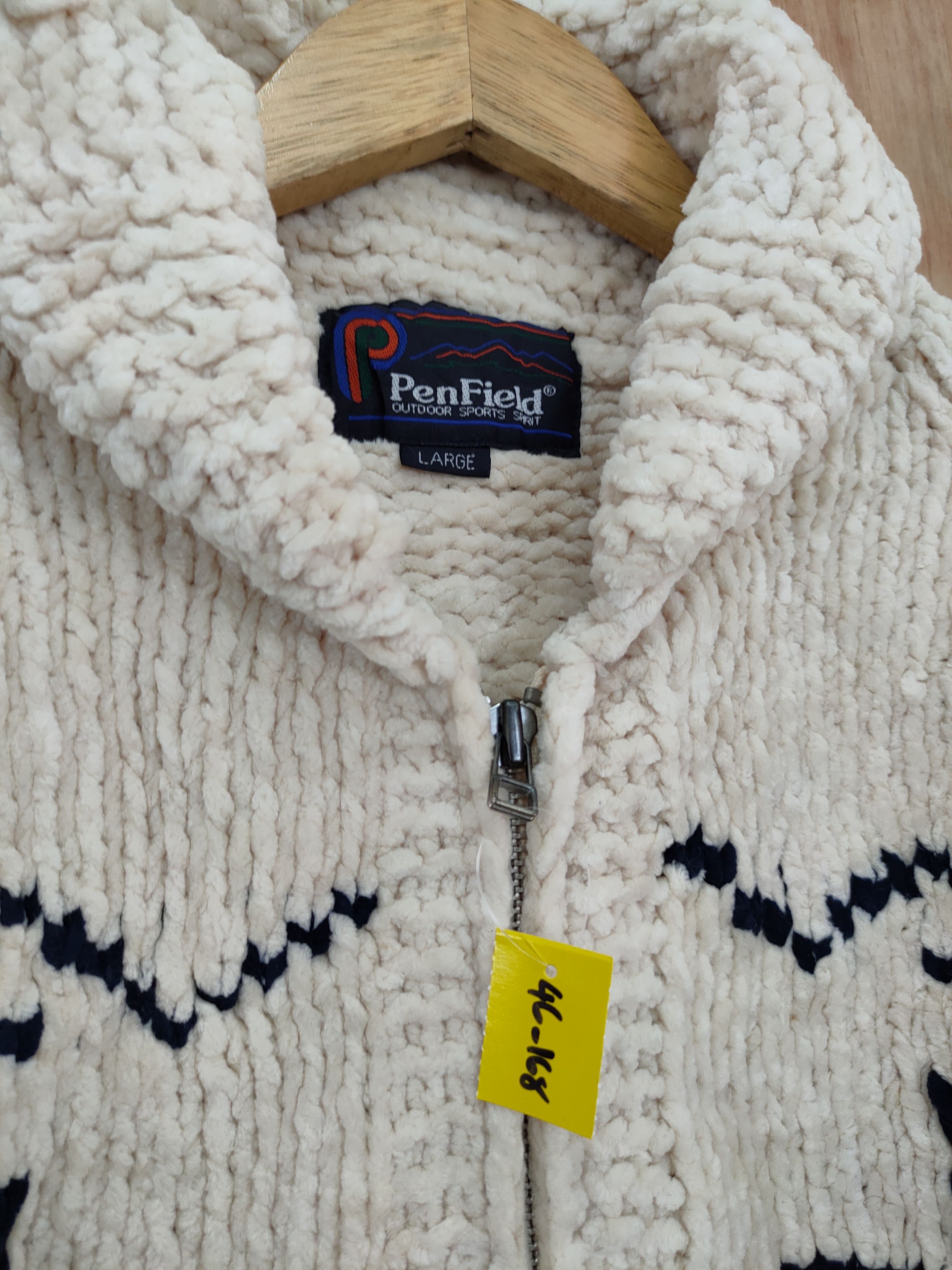 Penfield DL penfield knitwear sweater art navajo vintage #46-168 Size US L / EU 52-54 / 3 - 4 Thumbnail