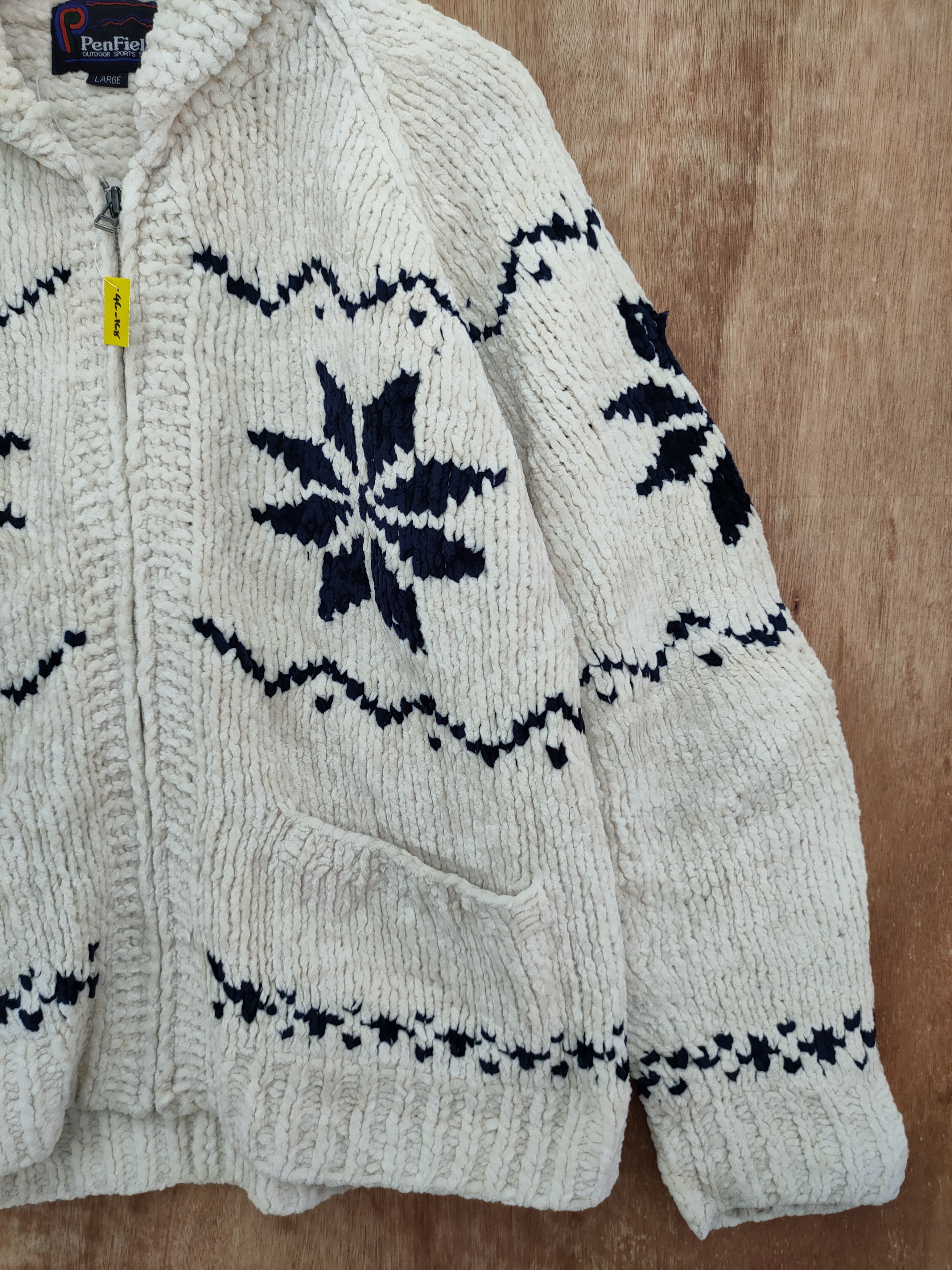 Penfield DL penfield knitwear sweater art navajo vintage #46-168 Size US L / EU 52-54 / 3 - 3 Thumbnail
