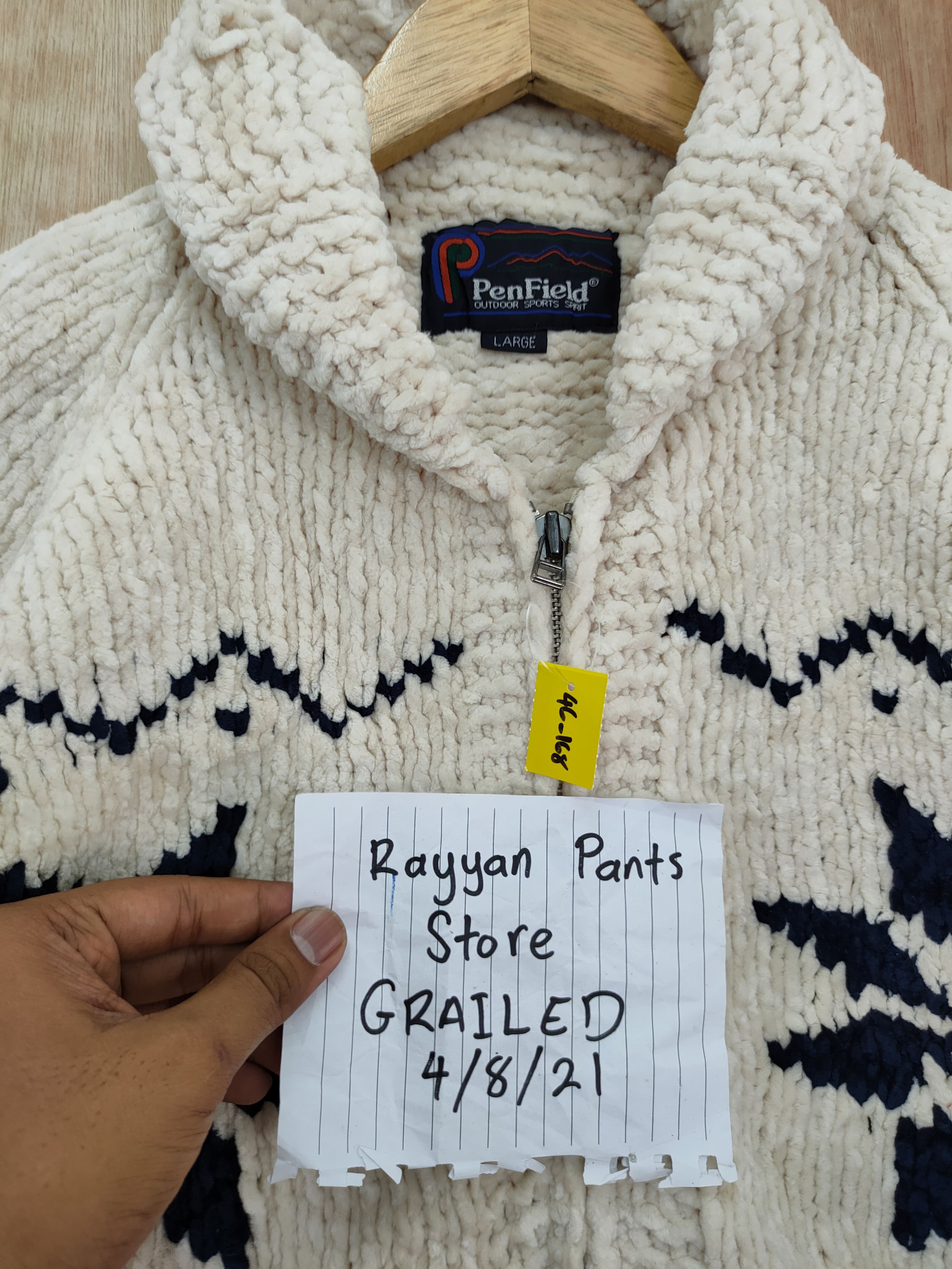 Penfield DL penfield knitwear sweater art navajo vintage #46-168 Size US L / EU 52-54 / 3 - 5 Thumbnail