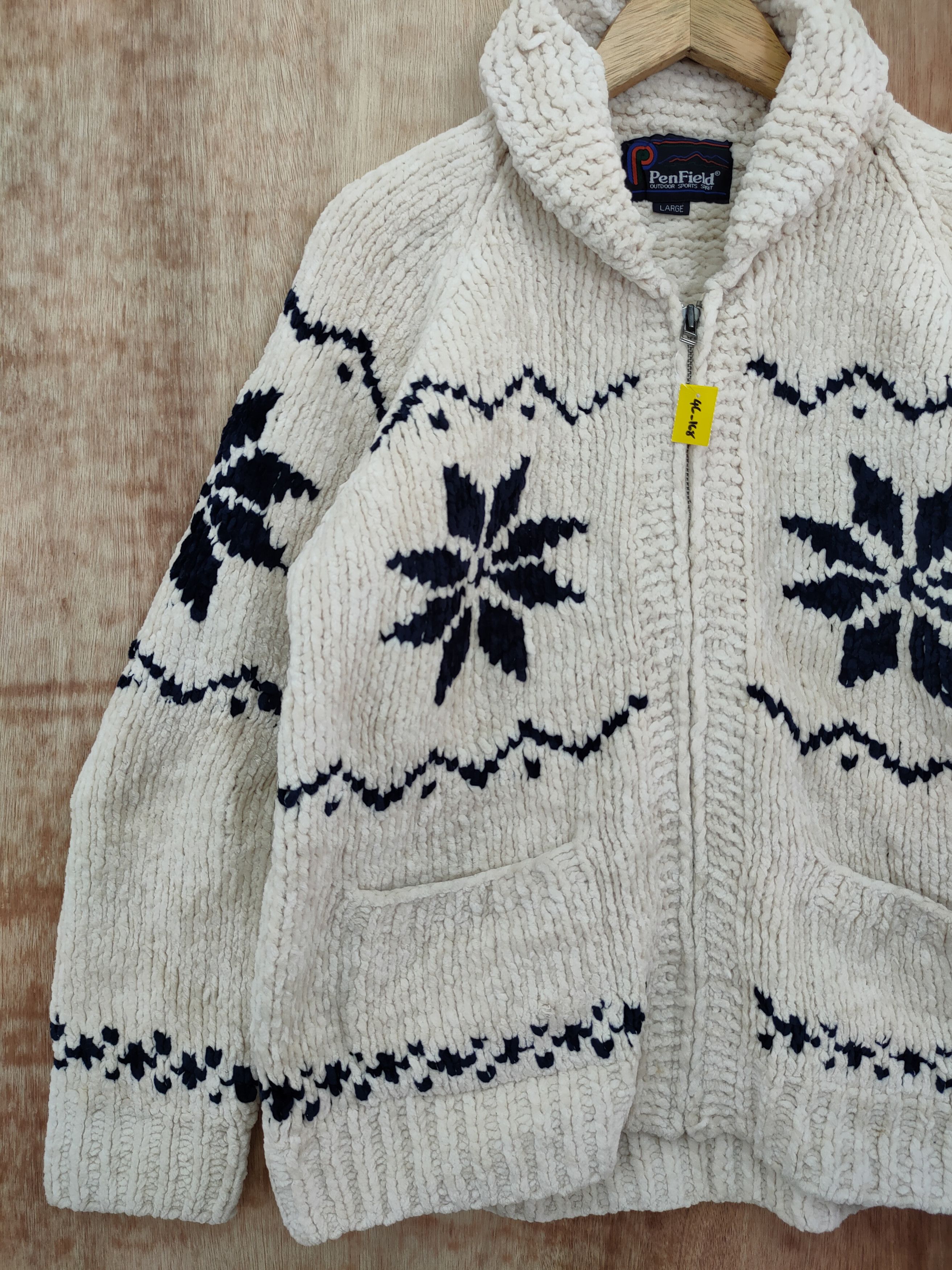 Penfield DL penfield knitwear sweater art navajo vintage #46-168 Size US L / EU 52-54 / 3 - 2 Thumbnail