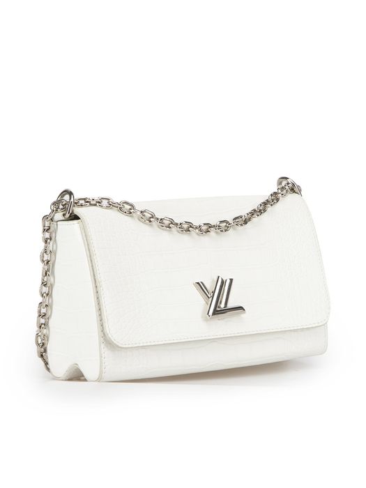 Louis Vuitton Twist mm, White, One Size