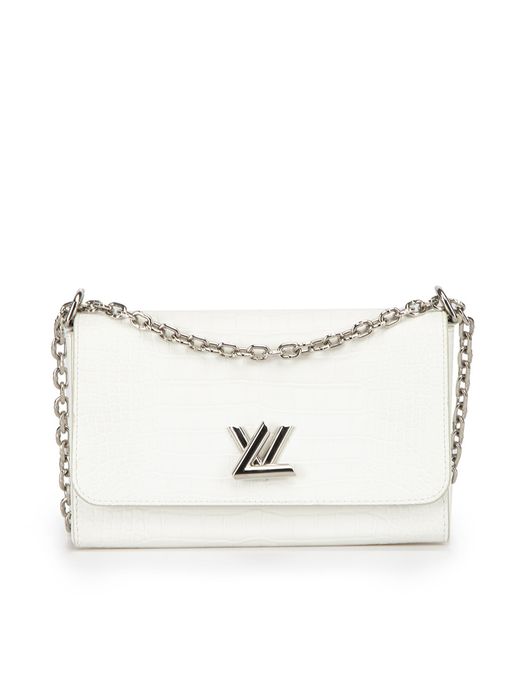 Louis Vuitton Twist mm, White, One Size