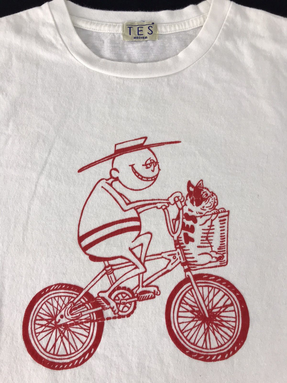 Japanese Brand × Vintage Tes Japanese Brand Riding Graphic Logo T-shirt Tee Size M Size US M / EU 48-50 / 2 - 3 Thumbnail