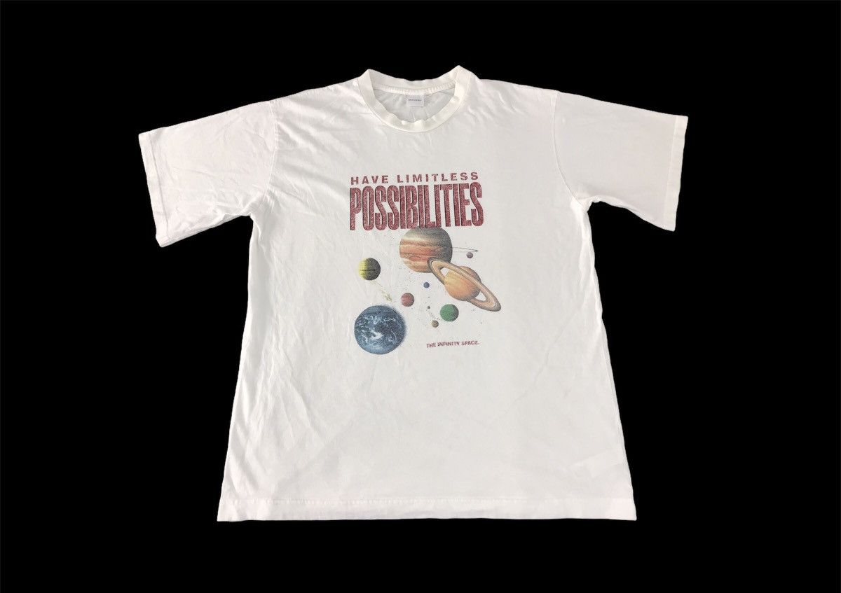 Japanese Brand × Vintage Moussy Have Limitless Possibilities The Infinity Space Tee Size US L / EU 52-54 / 3 - 1 Thumbnail