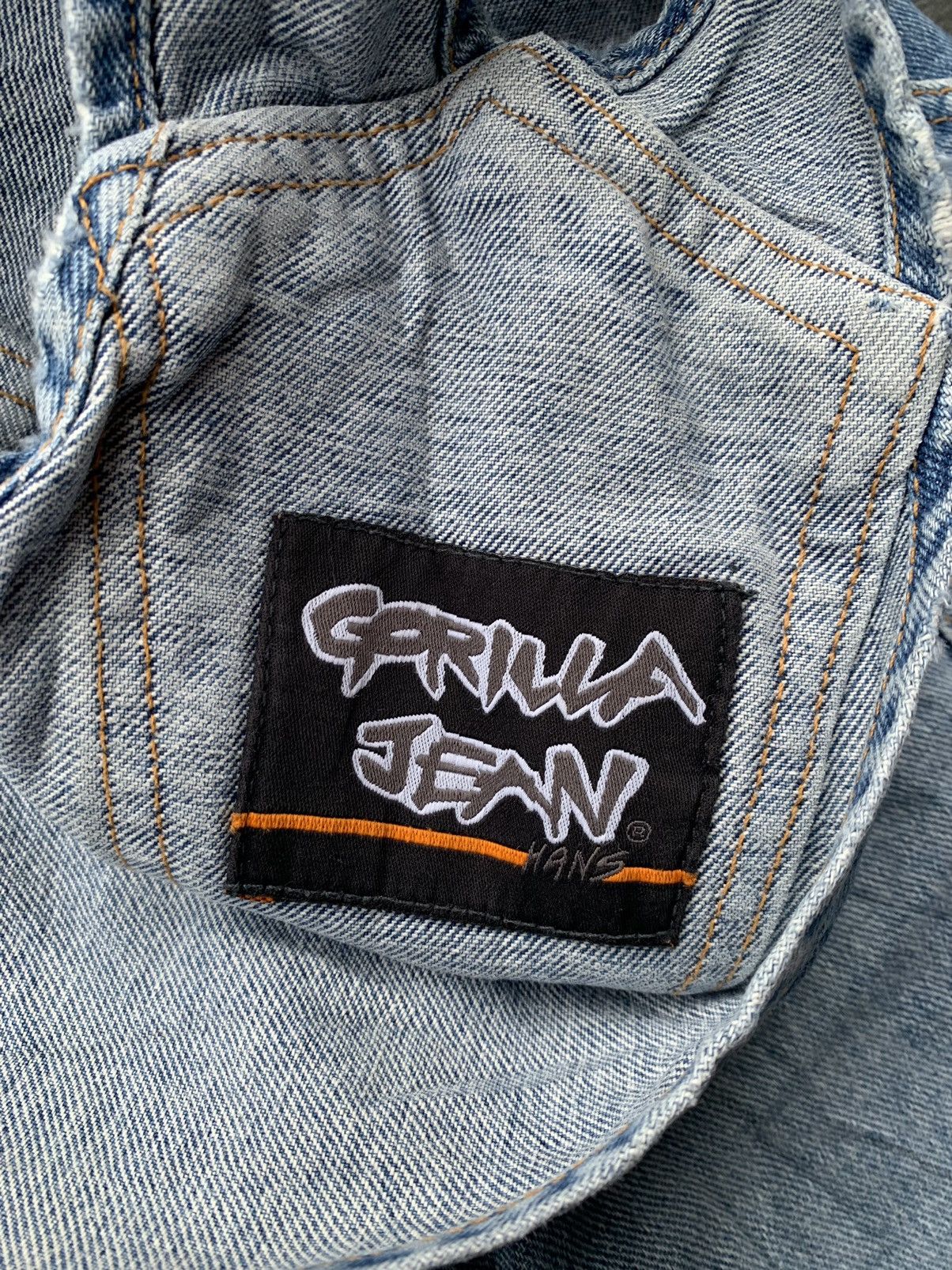 Japanese Brand × Vintage Vintage Gorilla Jean Overall Denim Size US 38 / EU 54 - 11 Thumbnail