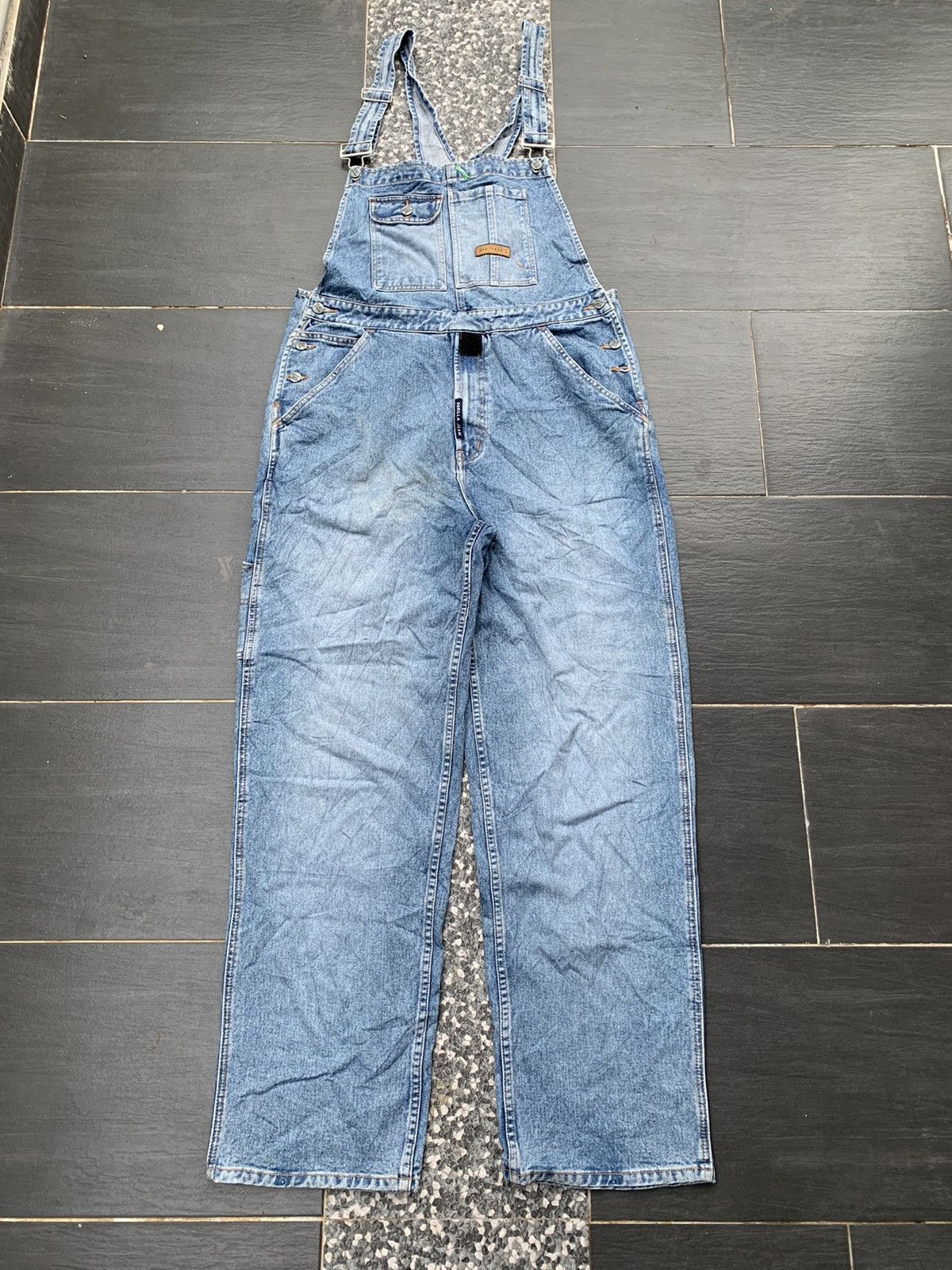 Japanese Brand × Vintage Vintage Gorilla Jean Overall Denim Size US 38 / EU 54 - 1 Thumbnail