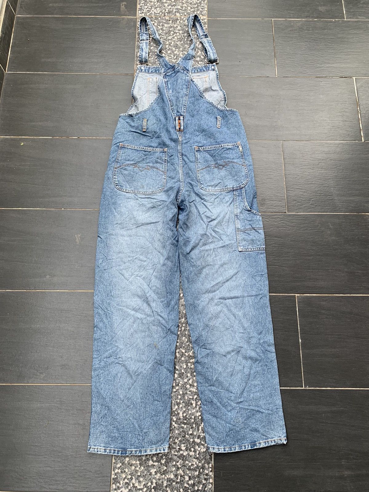 Japanese Brand × Vintage Vintage Gorilla Jean Overall Denim Size US 38 / EU 54 - 7 Thumbnail