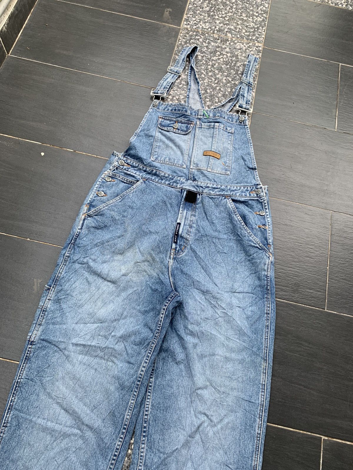 Japanese Brand × Vintage Vintage Gorilla Jean Overall Denim Size US 38 / EU 54 - 2 Thumbnail