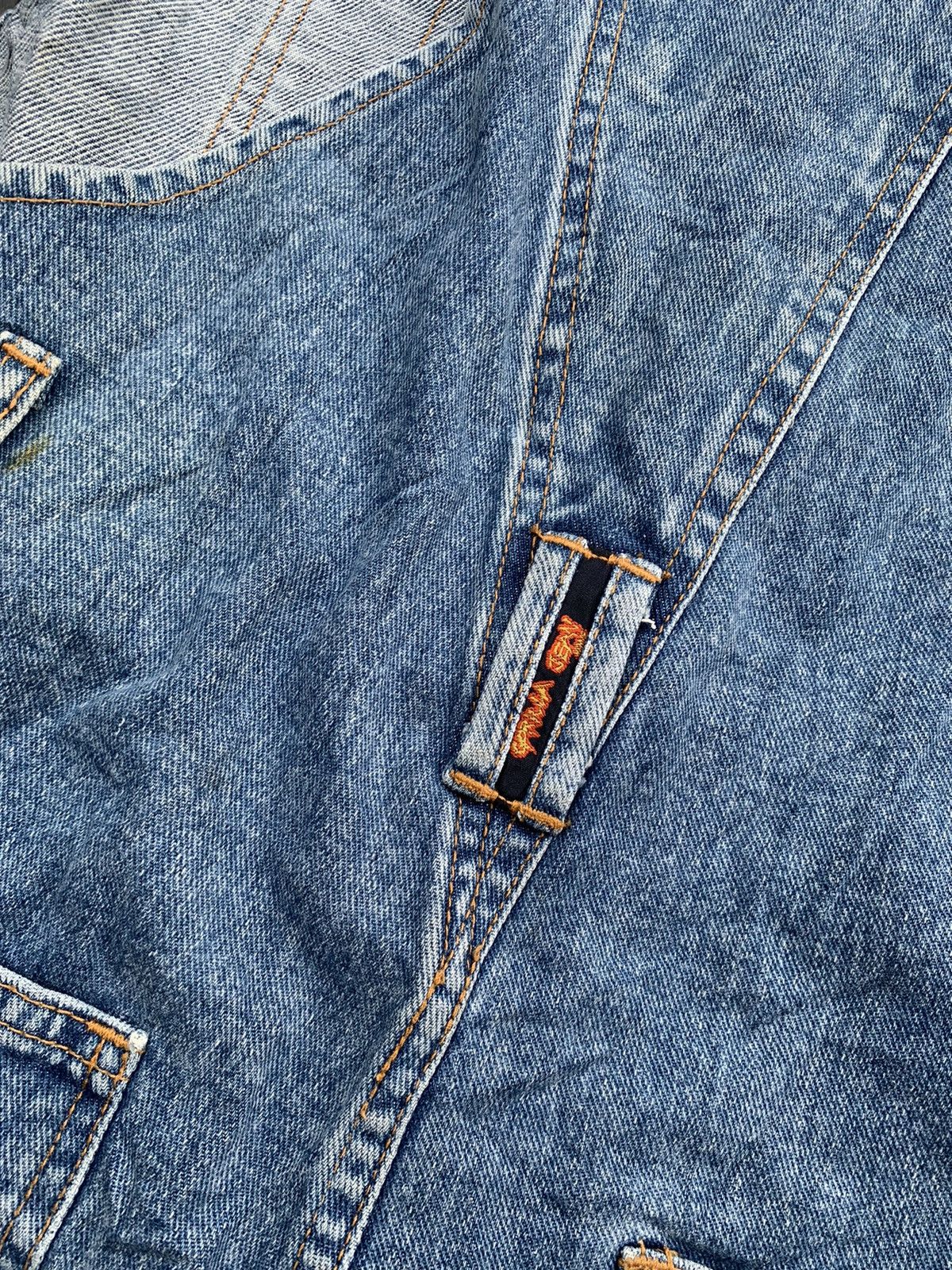Japanese Brand × Vintage Vintage Gorilla Jean Overall Denim Size US 38 / EU 54 - 10 Thumbnail