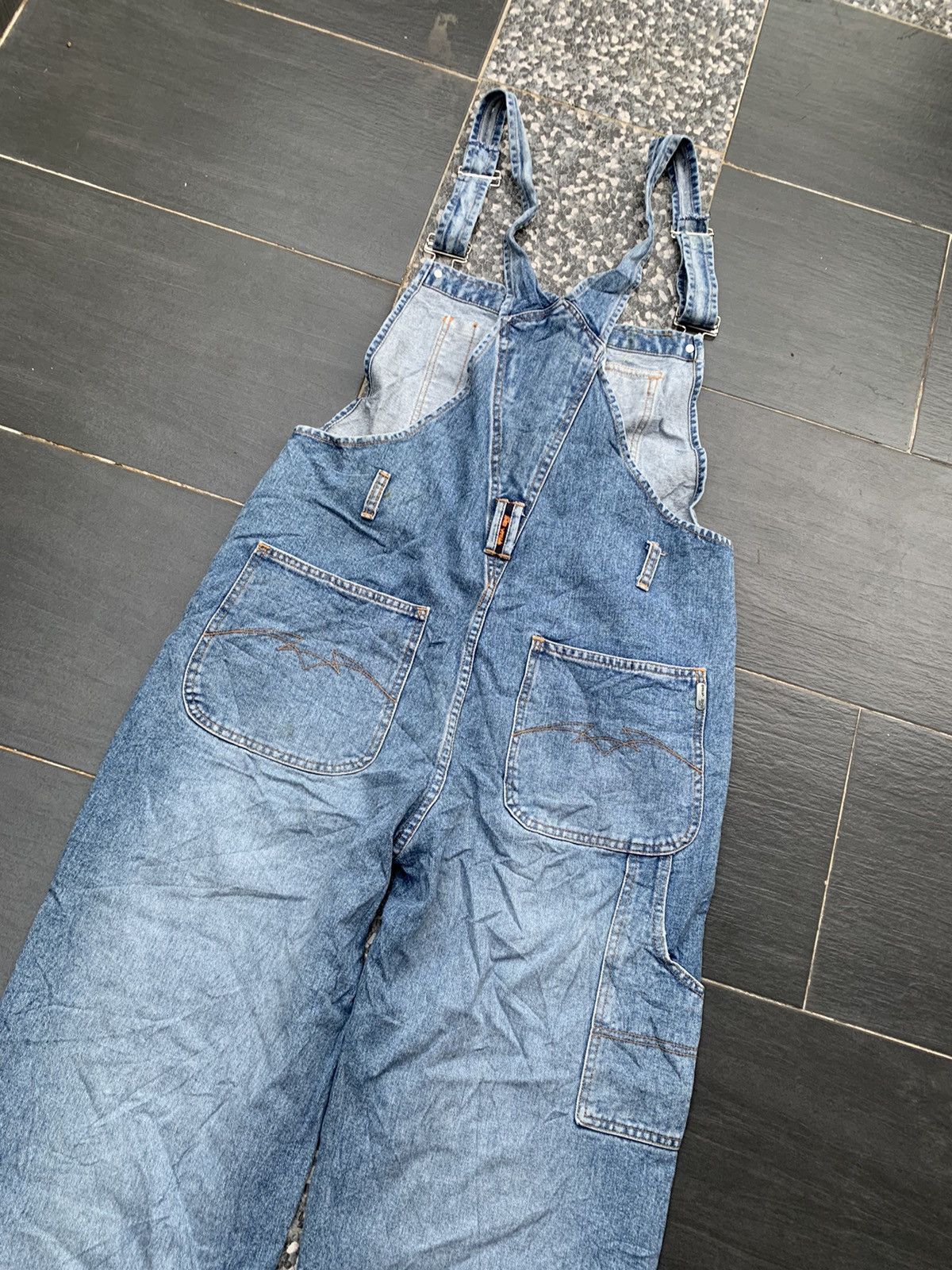 Japanese Brand × Vintage Vintage Gorilla Jean Overall Denim Size US 38 / EU 54 - 8 Thumbnail