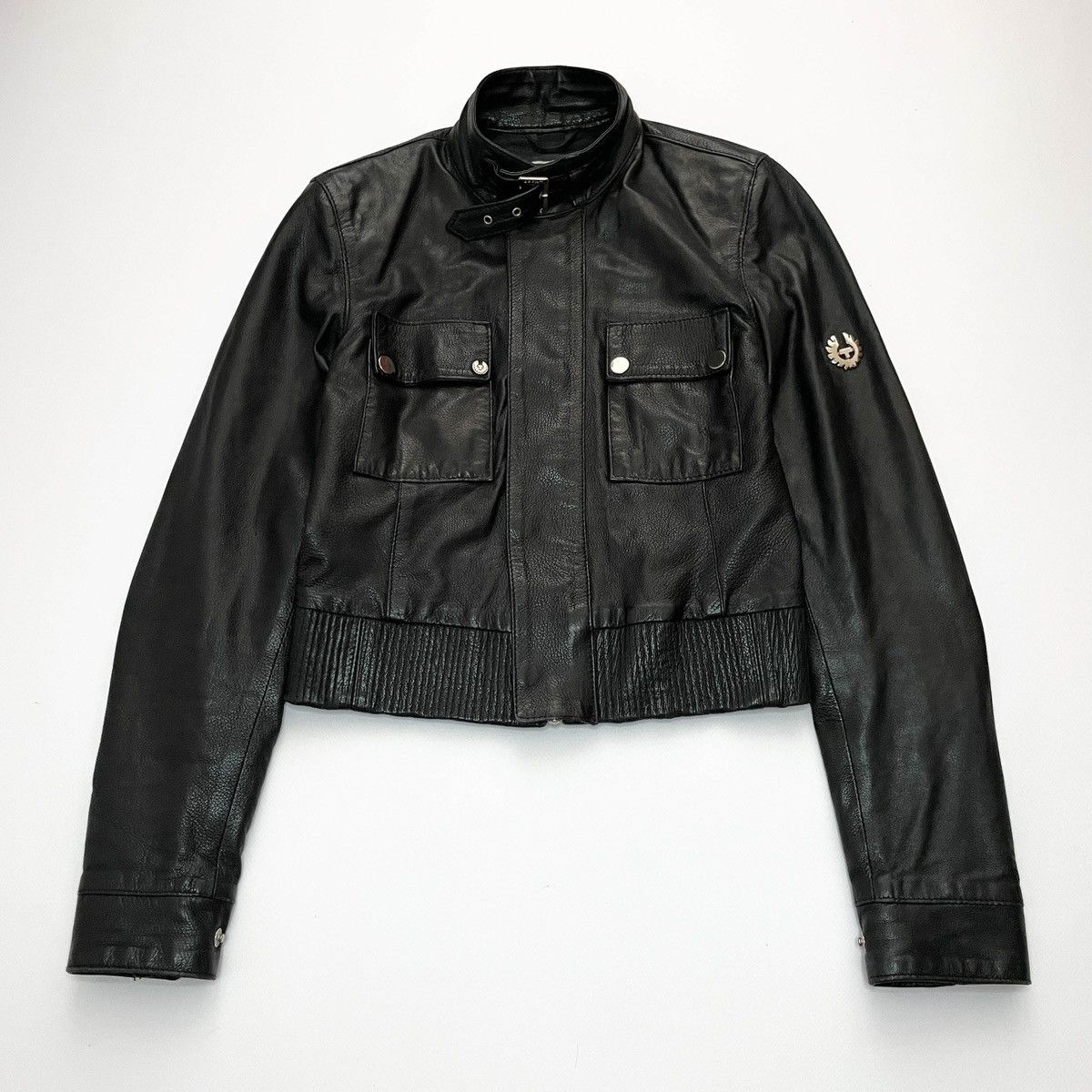 Belstaff Belstaff Leather Bomber Jacket | Grailed