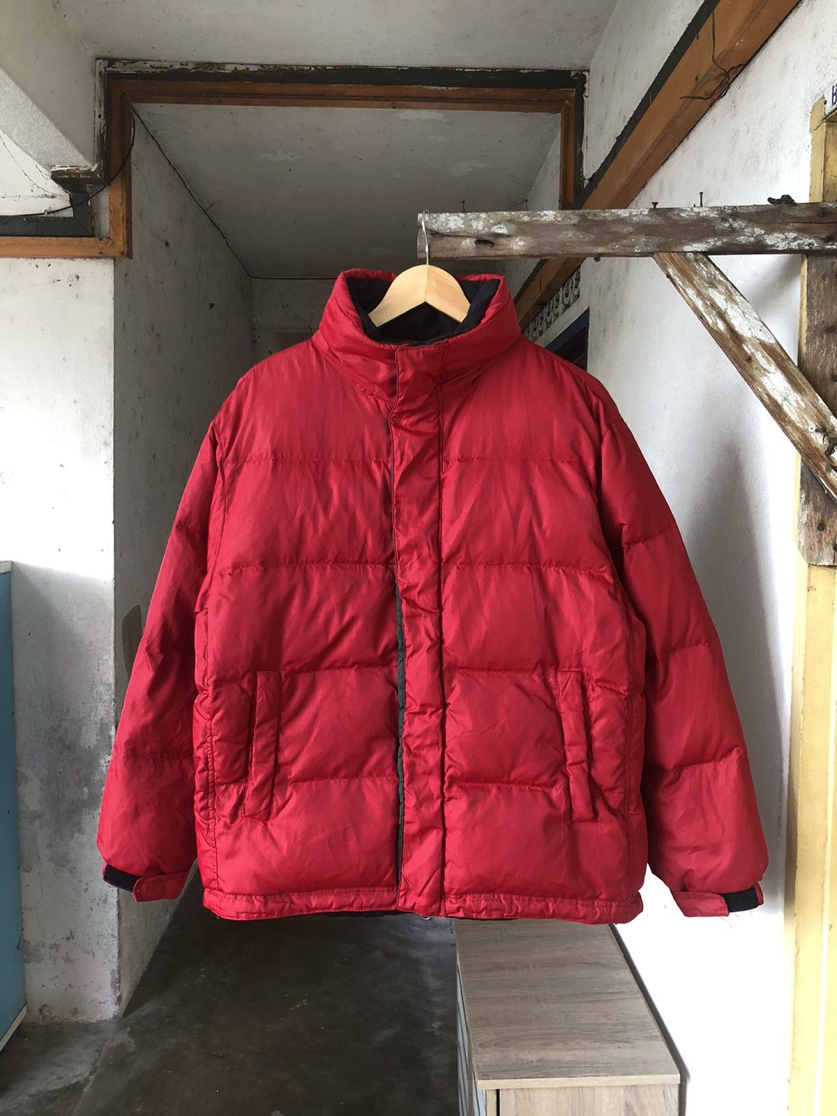 Gap Vintage Gap Puffer Jacket Wt Hoodie Size US L / EU 52-54 / 3 - 3 Thumbnail