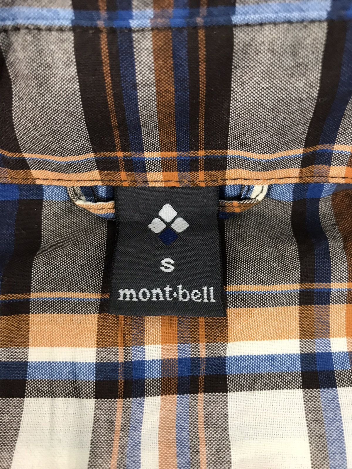 Montbell × Vintage Mont Bell Shirt Tee Single Pocket Plaid Checked Design Size US M / EU 48-50 / 2 - 6 Thumbnail
