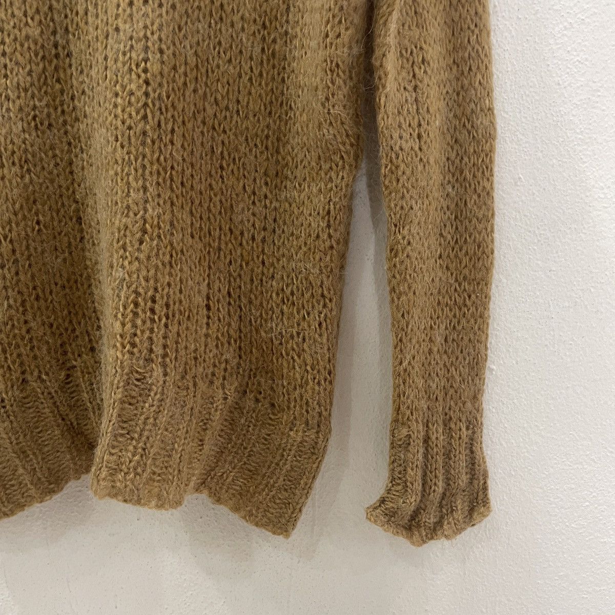 Aran Isles Knitwear Ungrid Drawstring Crochet Mohair Vintage Knitwear Size M / US 6-8 / IT 42-44 - 9 Thumbnail