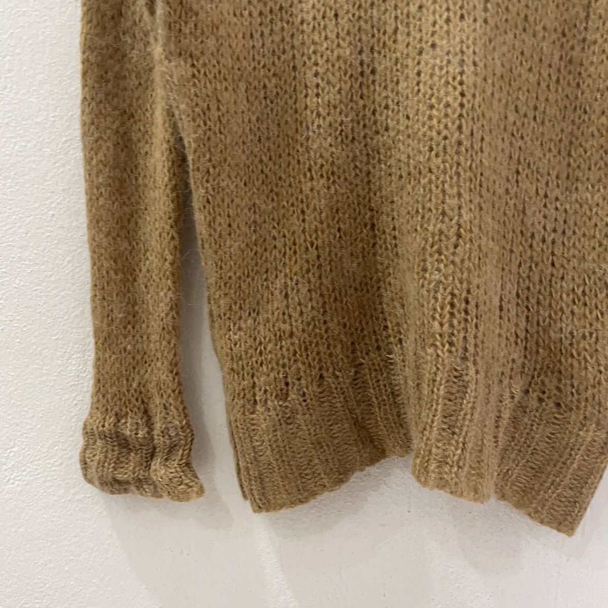 Aran Isles Knitwear Ungrid Drawstring Crochet Mohair Vintage Knitwear Size M / US 6-8 / IT 42-44 - 10 Thumbnail