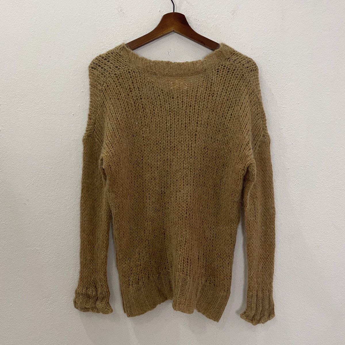 Aran Isles Knitwear Ungrid Drawstring Crochet Mohair Vintage Knitwear Size M / US 6-8 / IT 42-44 - 8 Thumbnail