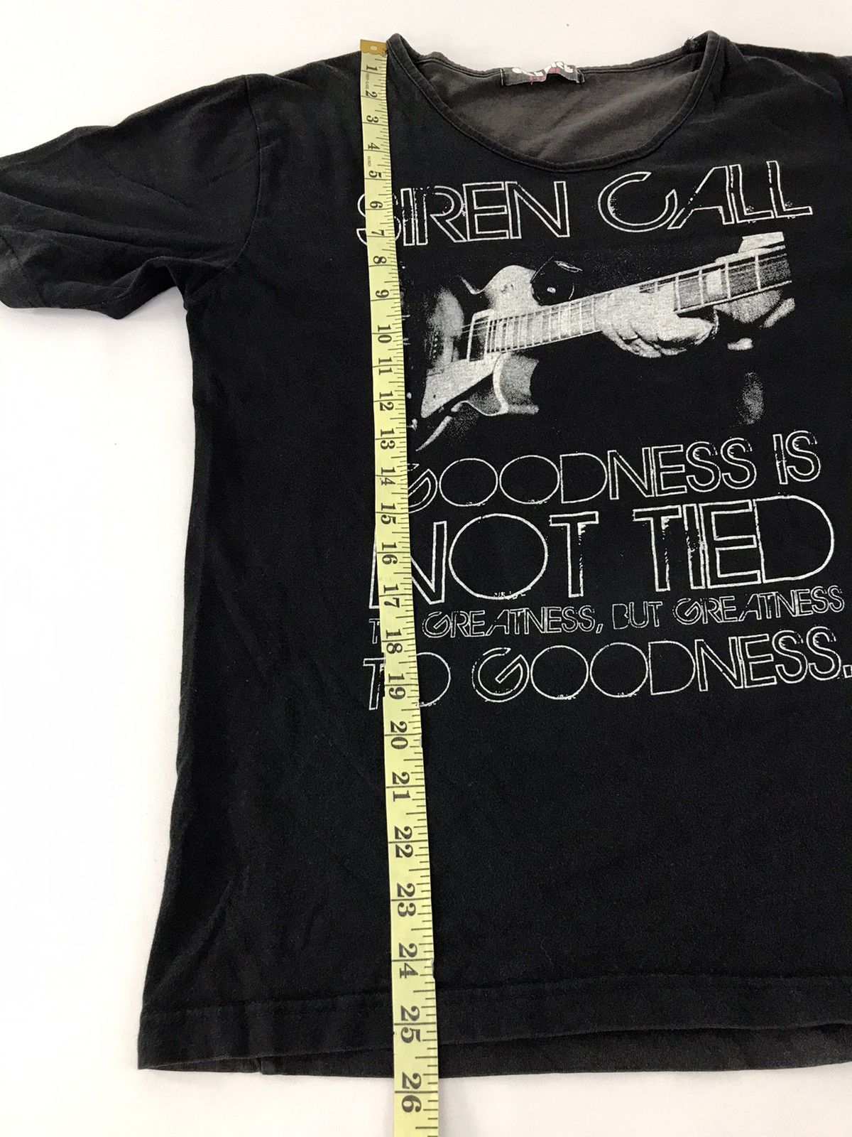 Band Tees × Japanese Brand Siren Call Godness Is Not Tied Oval Dice Brand Tee K091j Size US M / EU 48-50 / 2 - 8 Thumbnail